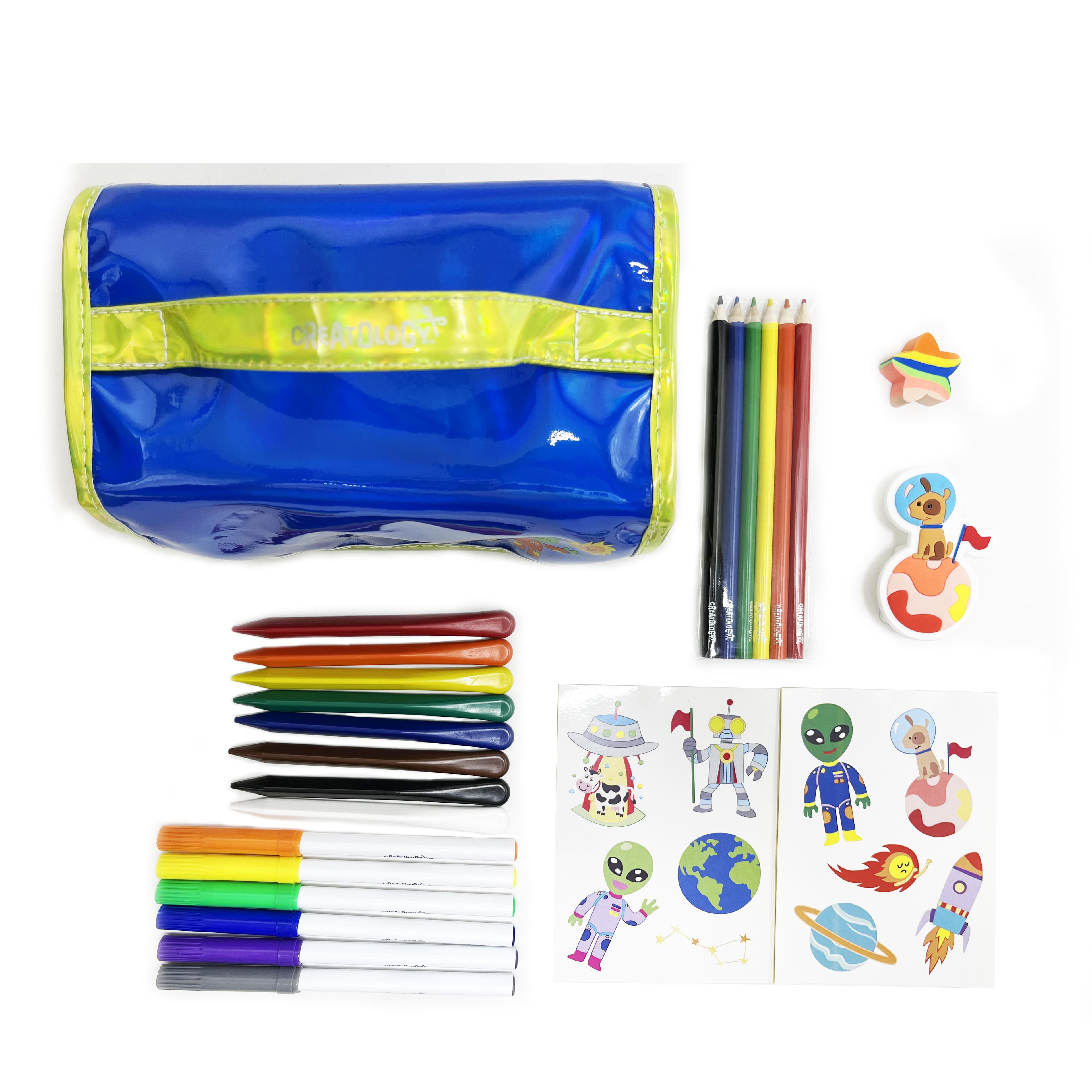 SRMI 50Pcs Kids Painting Kit Drawing Kit for Kids Art Supplies for Kids 9-12