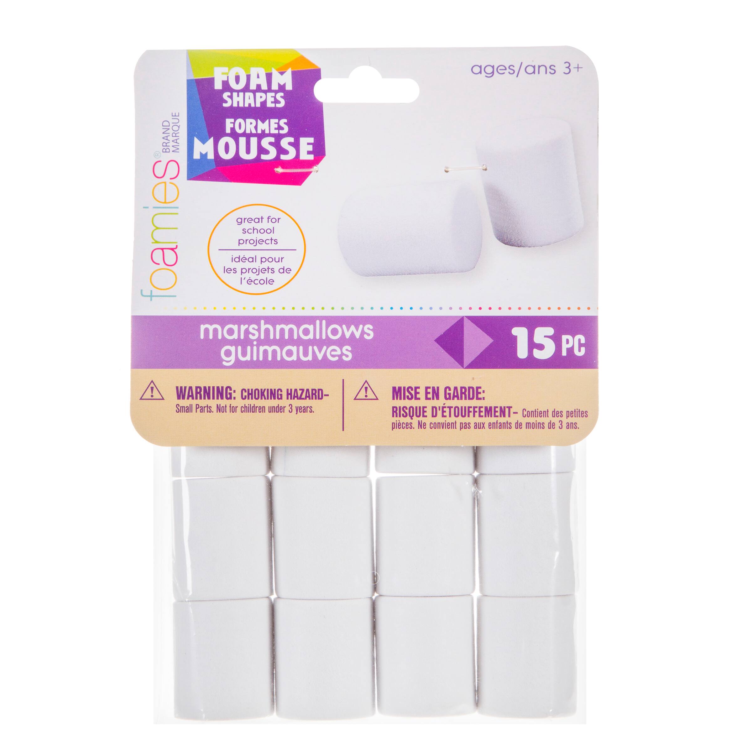 Darice&#xAE; Foam Shapes Marshmallows