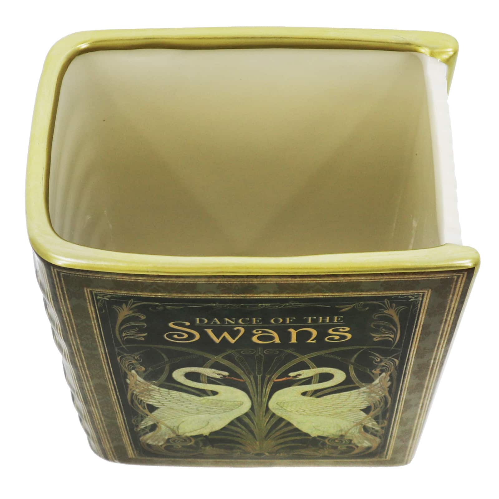 6&#x22; Swan Tabletop Book Ceramic Vase by Ashland&#xAE;