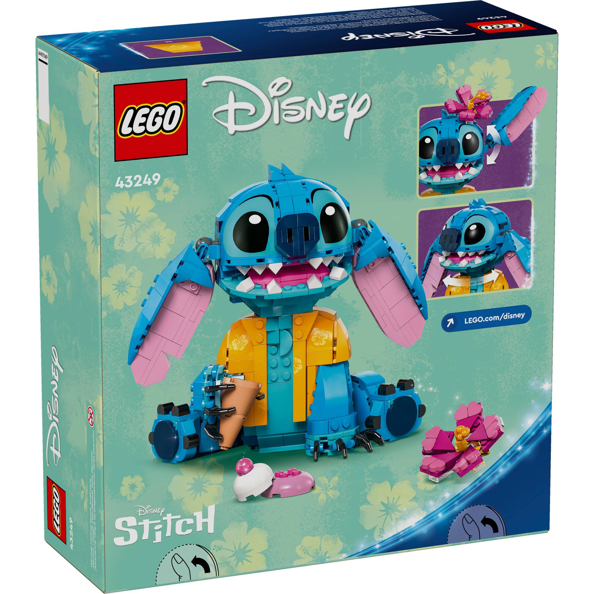 LEGO® Disney Stitch Buildable Kids’ Toy Playset 43249