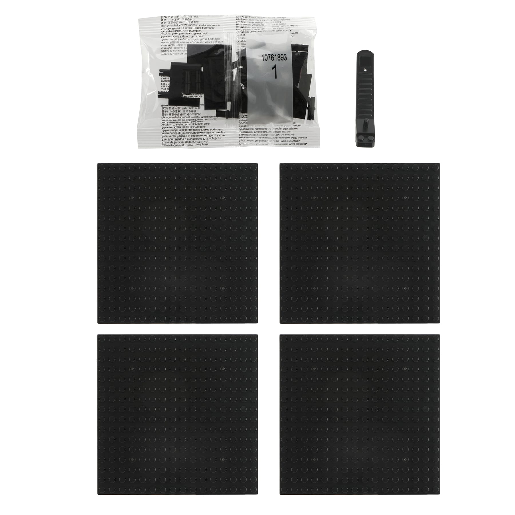 10&#x22; x 10&#x22; Colourful Cat Pixelated Brick Art Kit by Make Market&#xAE;