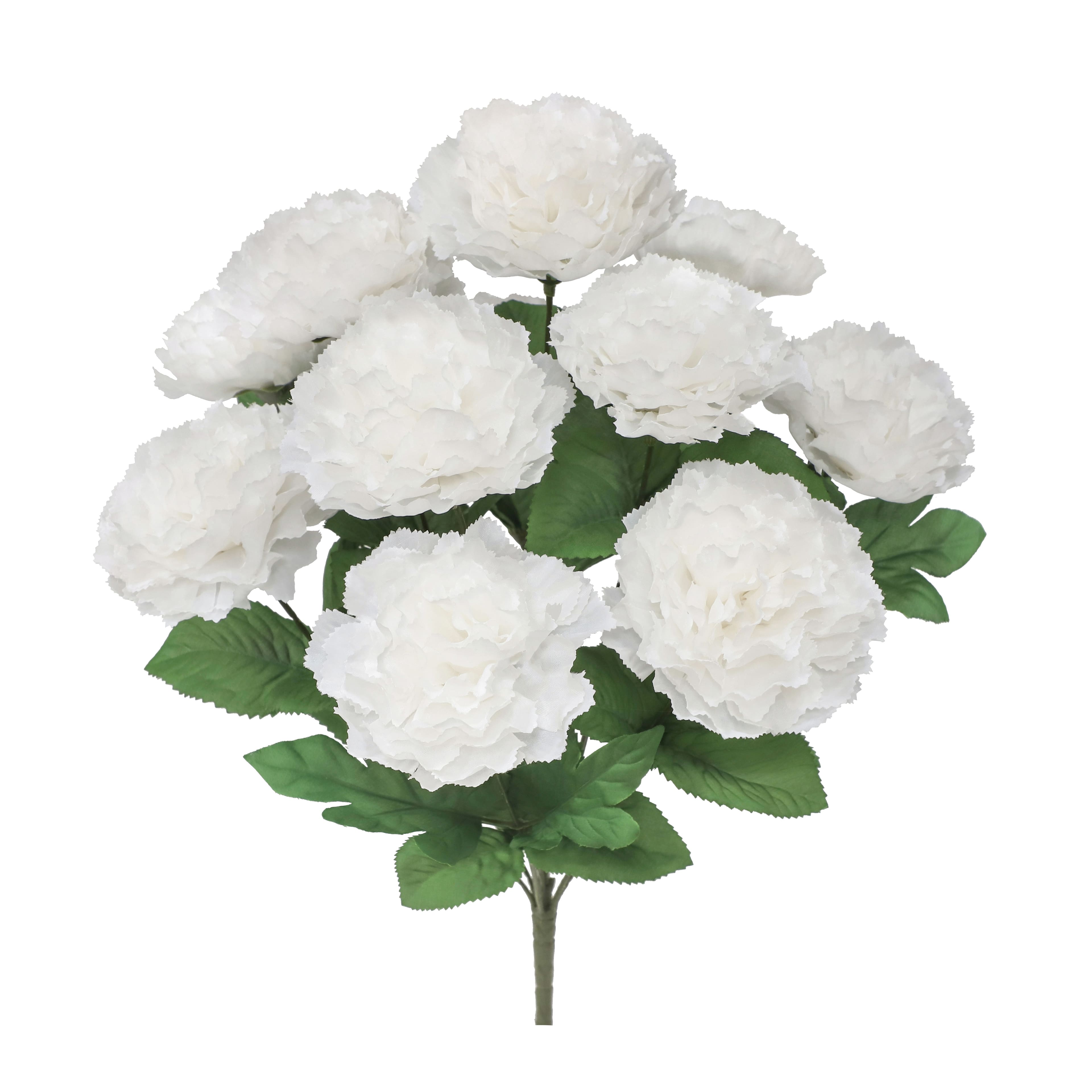 18&#x22; Cream Carnation Bush by Ashland&#xAE;
