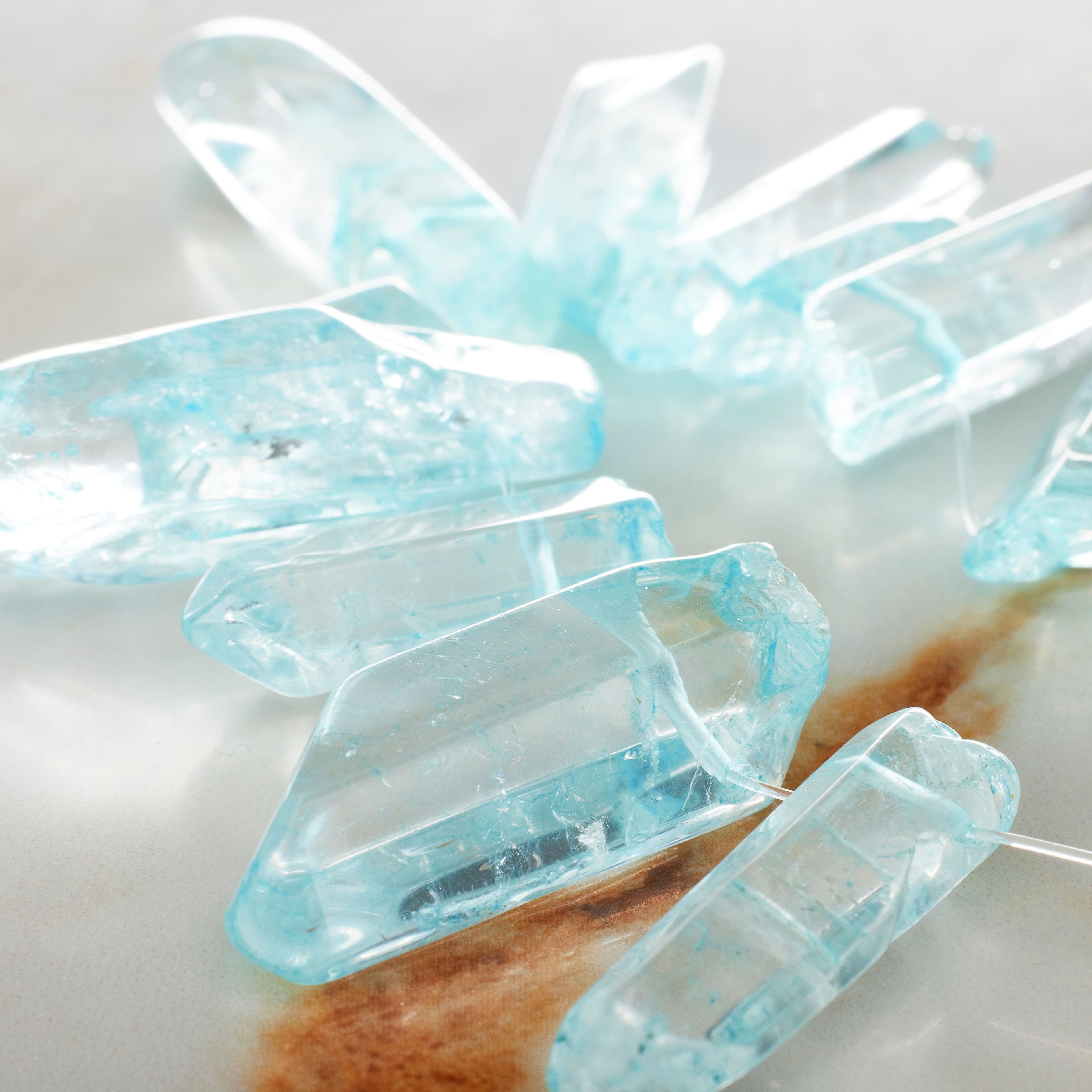 Sedona Light Blue Quartz Nugget Beads by Bead Landing™