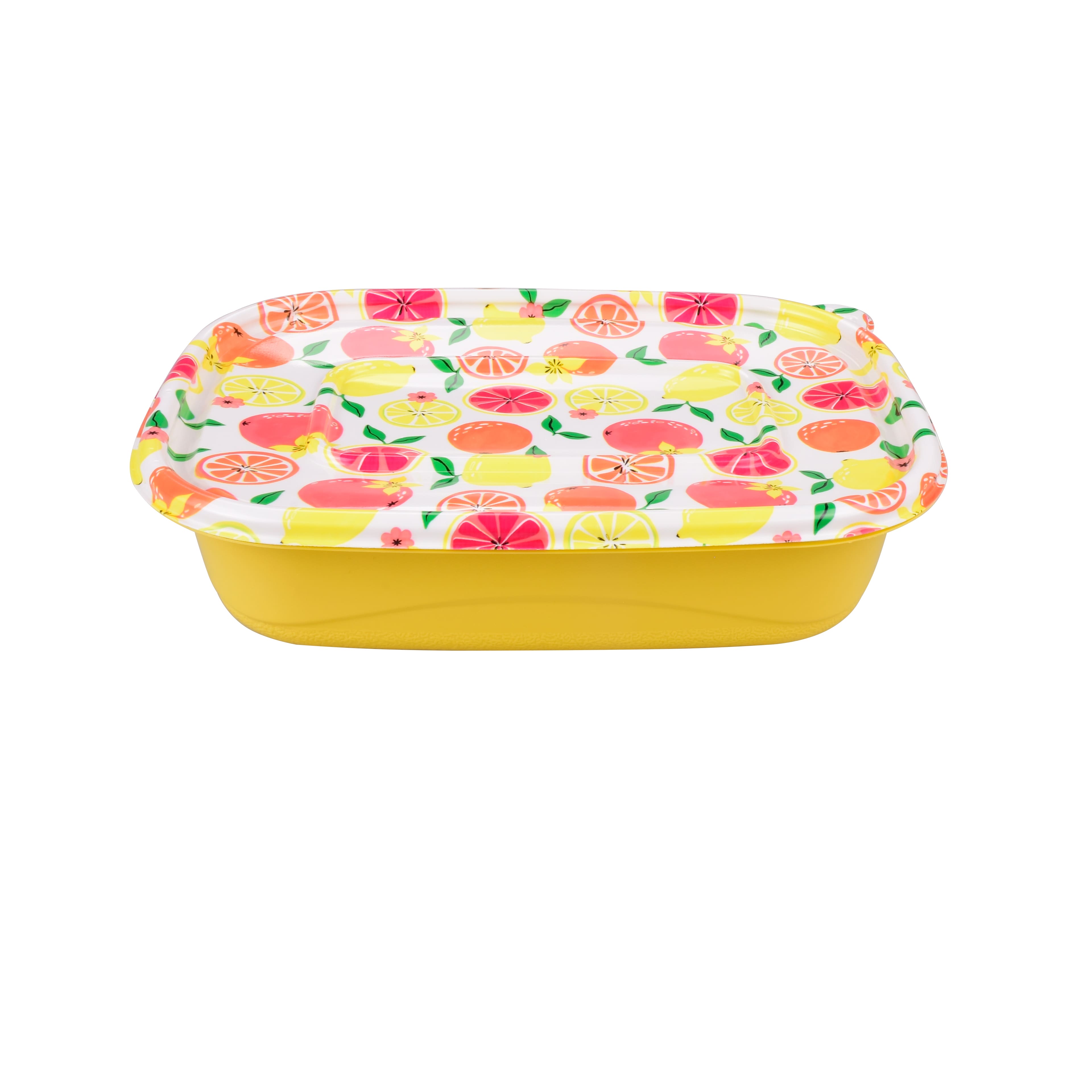 Fruit Print Container Food Storage Containers by Celebrate It&#x2122;, 6ct.