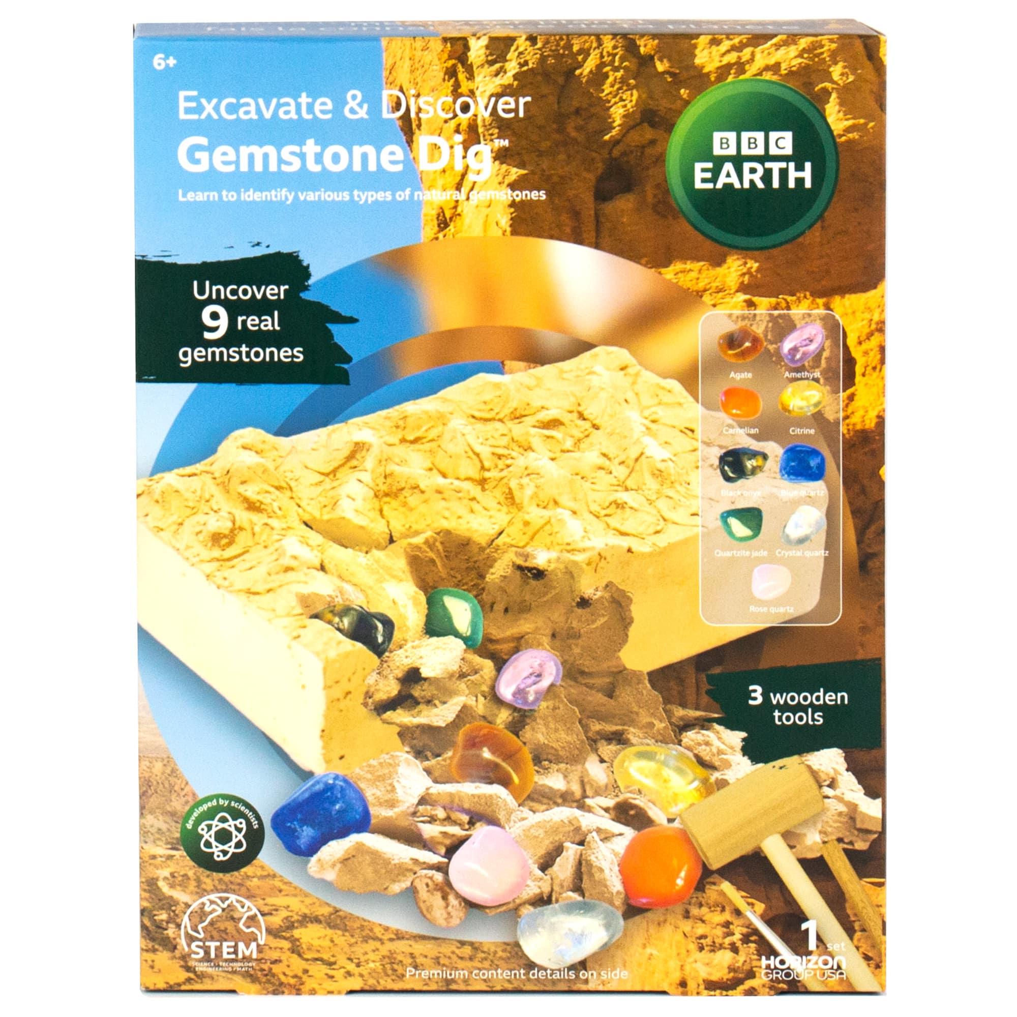 BBC Earth Excavate &#x26; Discover Gemstone Dig