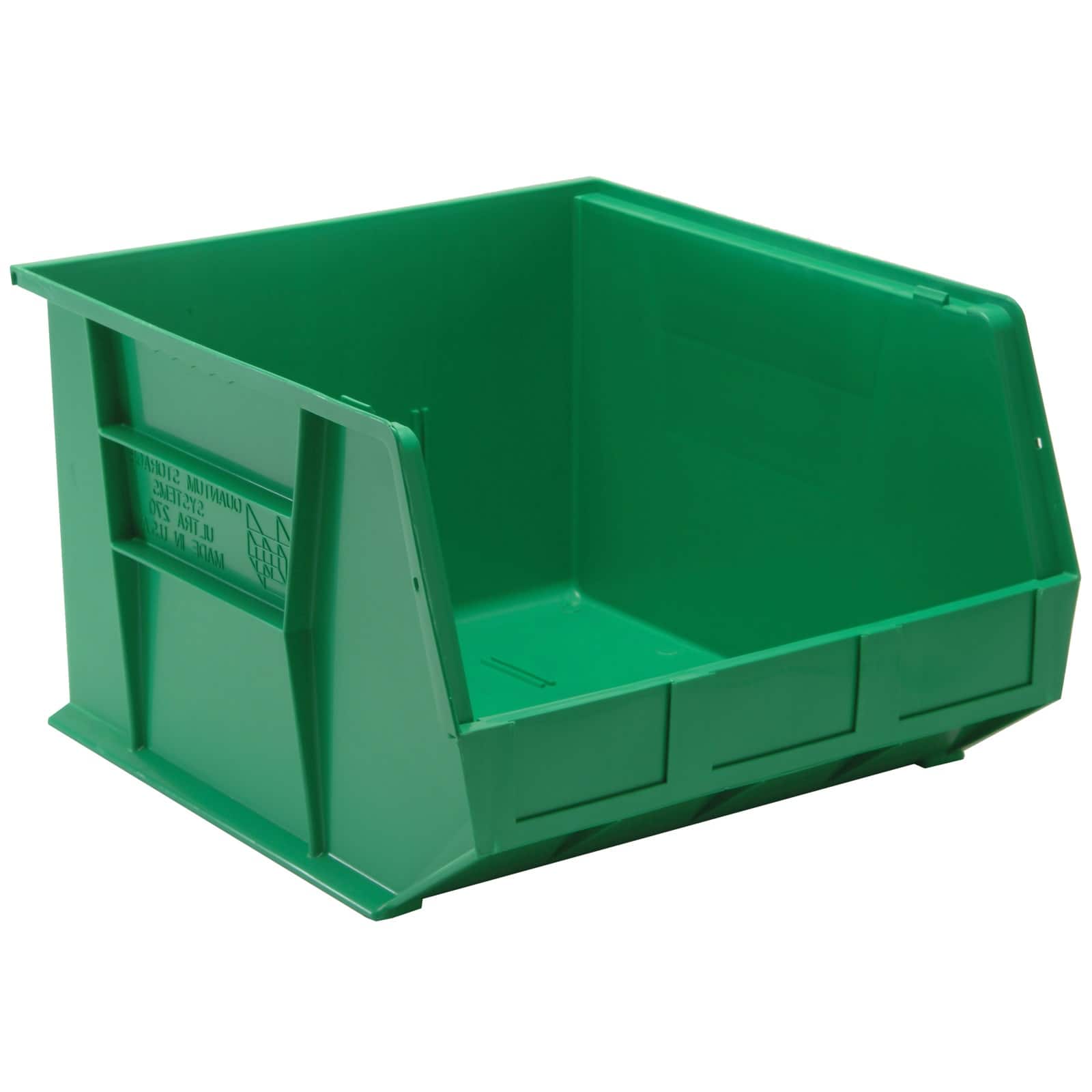 Quantum Storage Systems® Green ULTRA Stack & Hang Bin