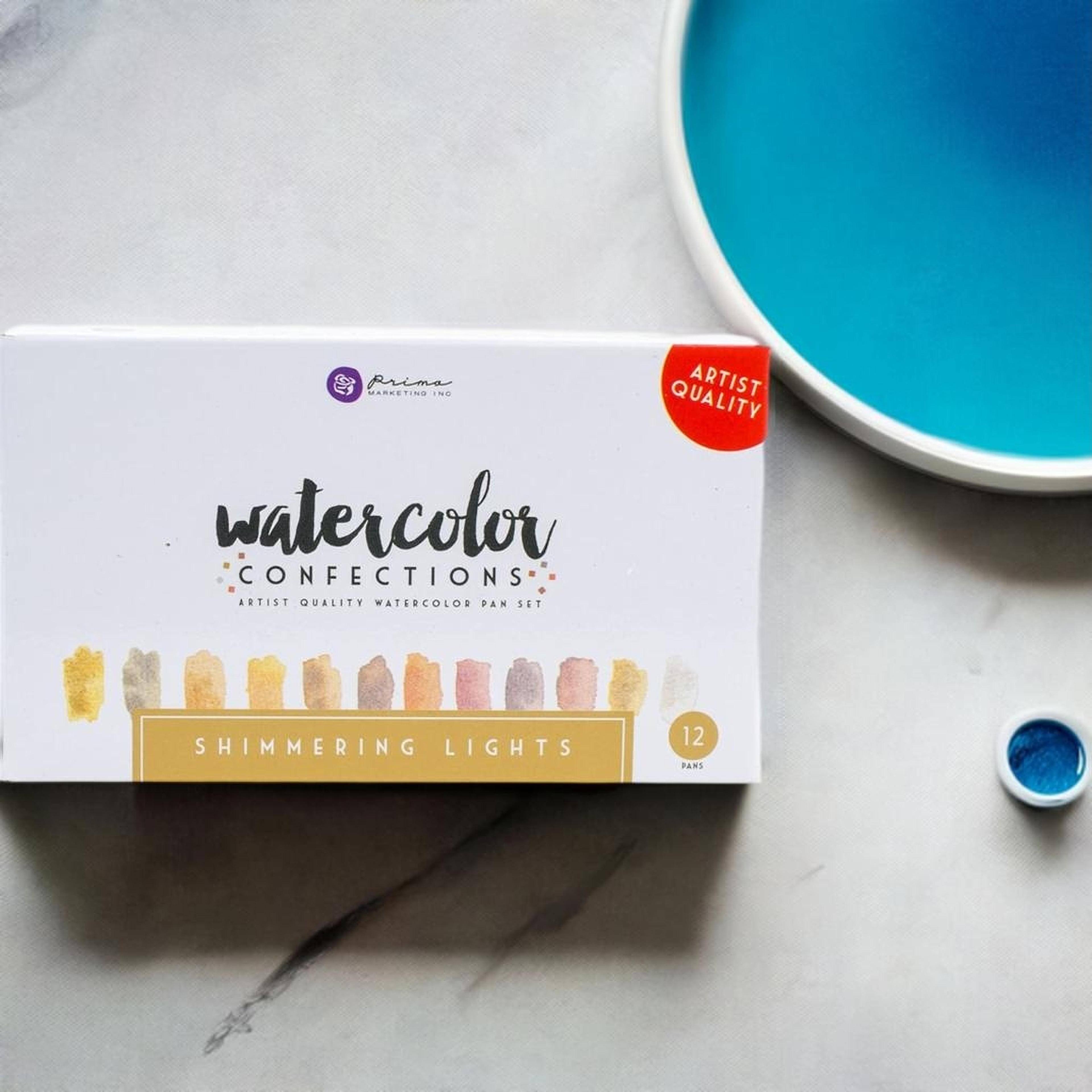 Prima® Watercolor Confections Shimmering Lights Watercolor Pans