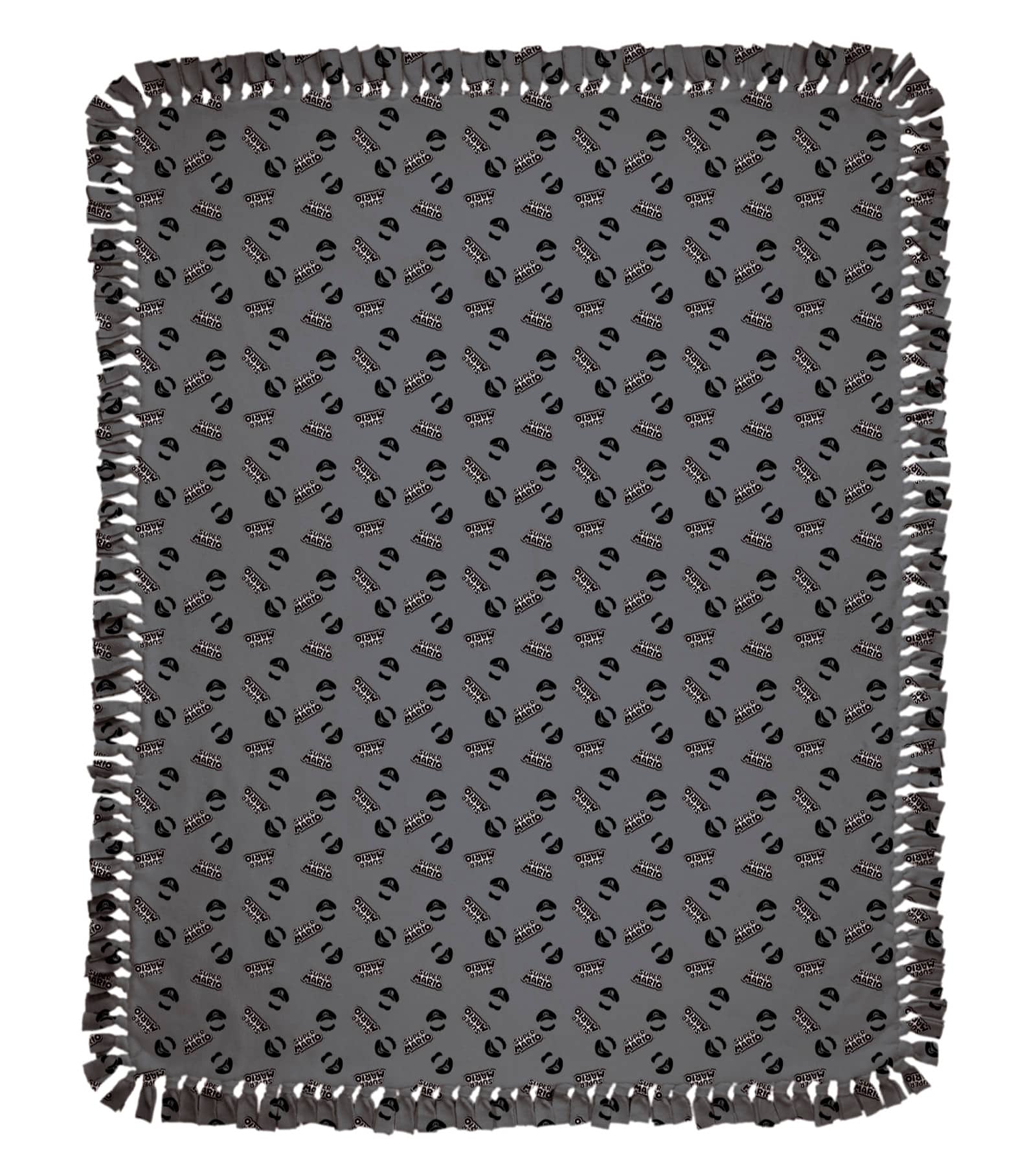 Super Mario™ 48" Mario & Luigi No Sew Fleece Throw Kit