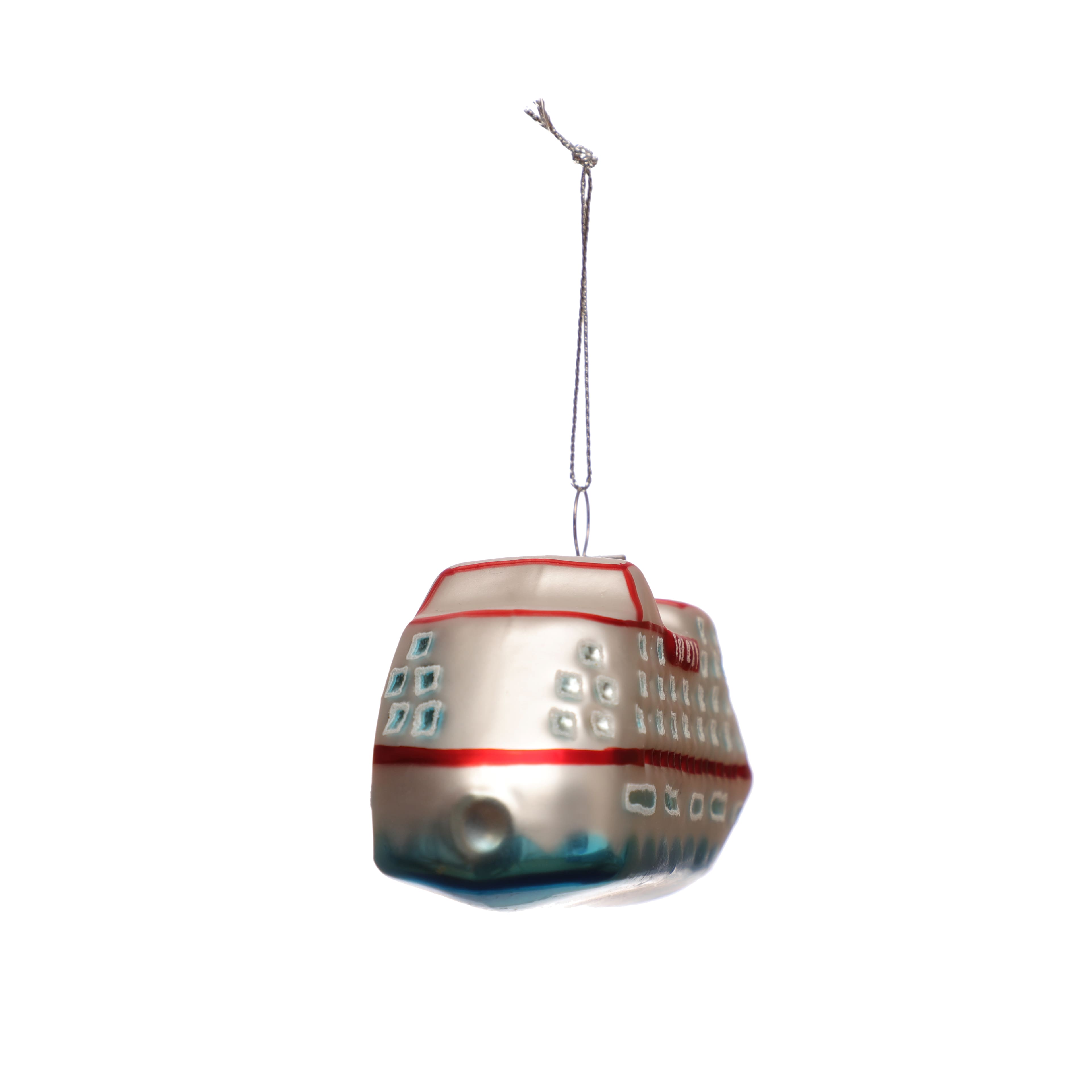 5.5&#x22; Glass Cruise Ship Ornament by Ashland&#xAE;