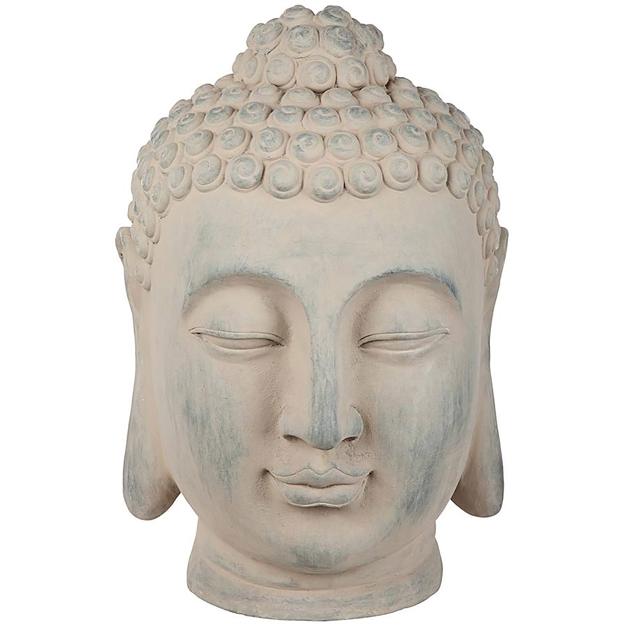 Design Toscano 21" Spiritual Meditation Buddha Head Statue