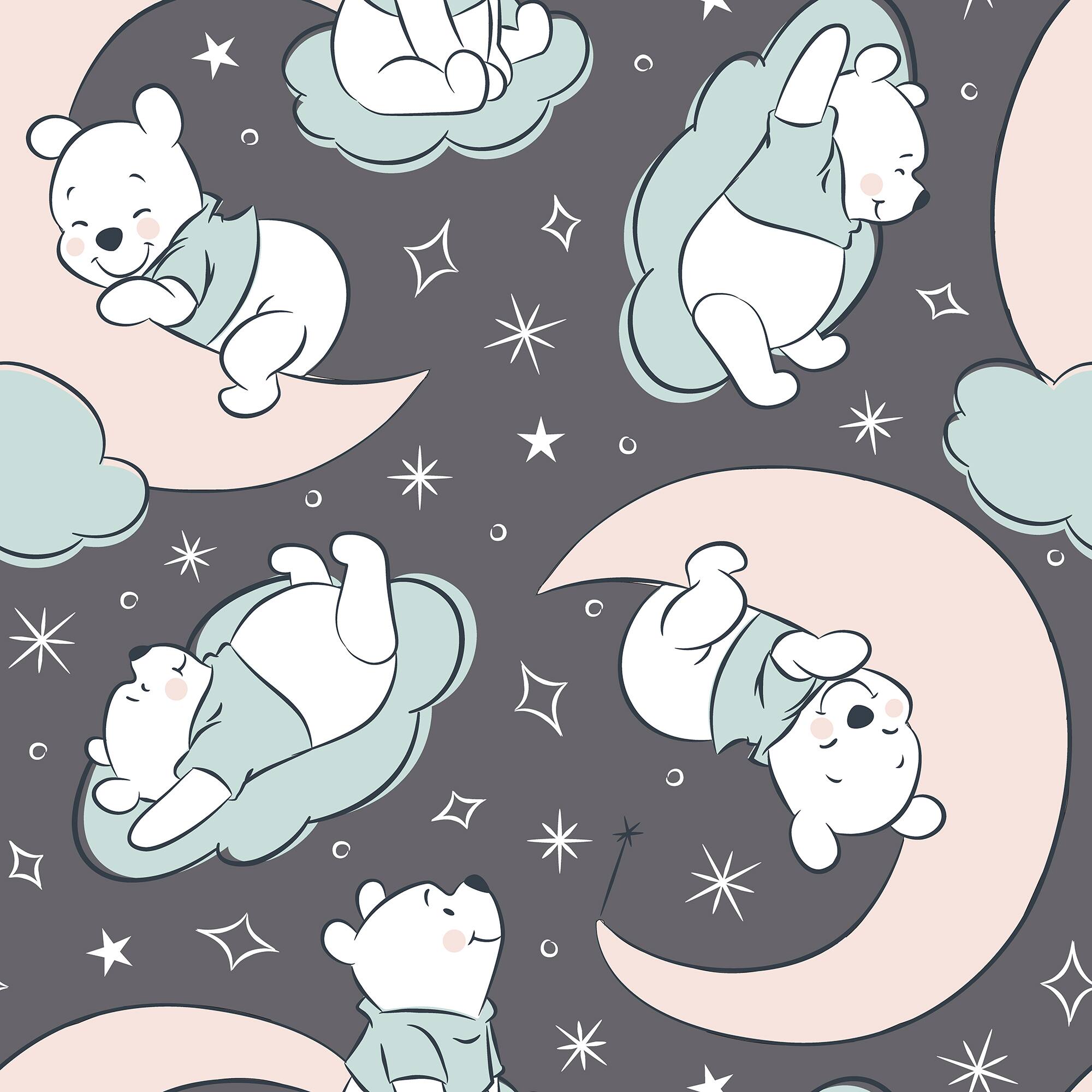 Springs Creative Disney&#xAE; Pooh on the Moon Fleece