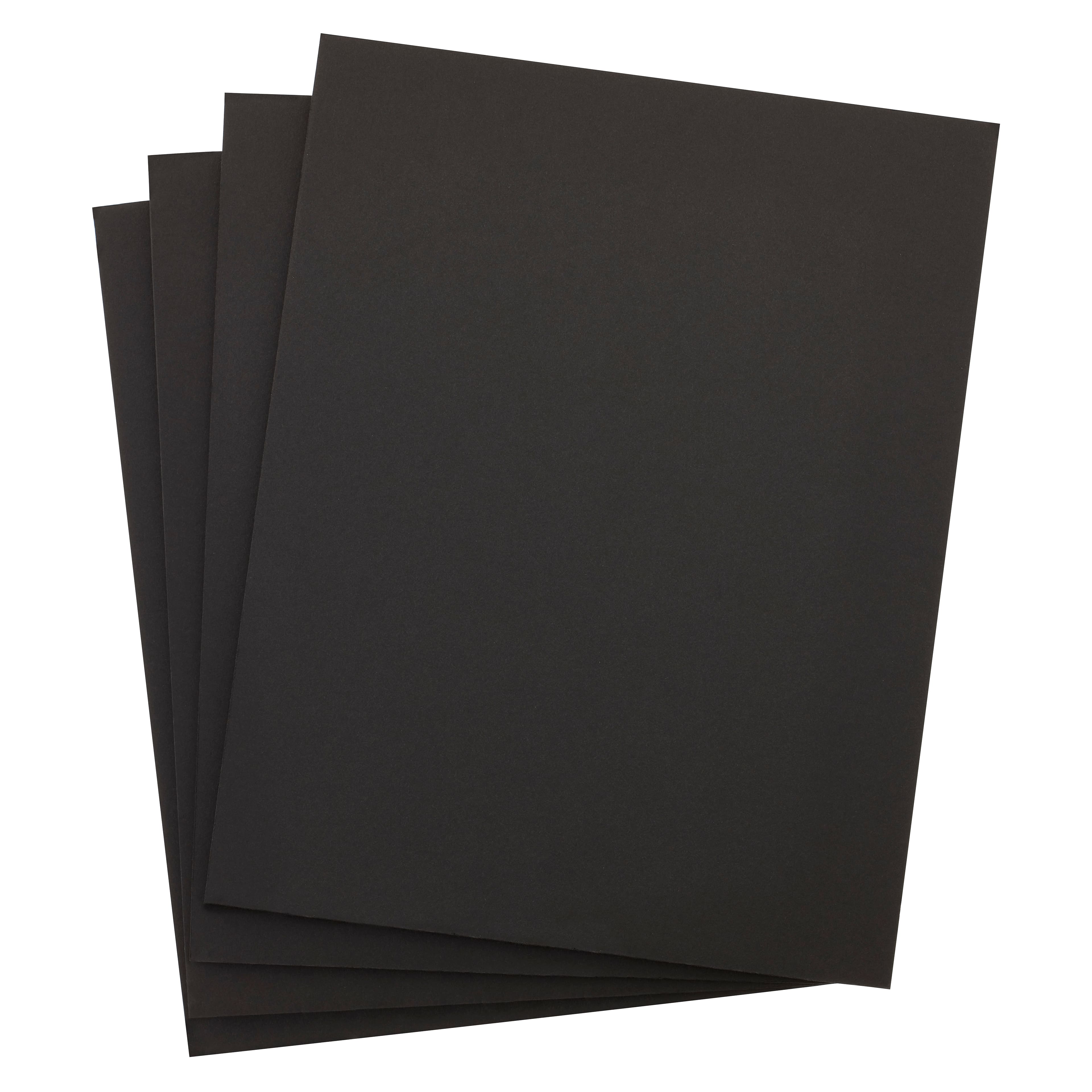 11" x 14" Black Foam Boards, 4ct