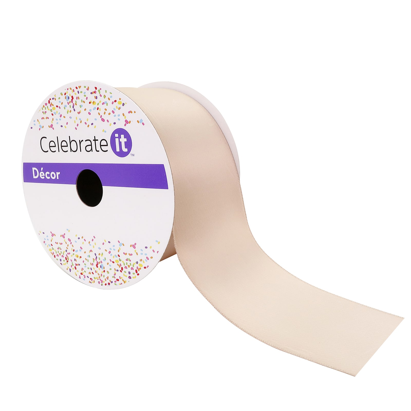 12 Pack: 2.5" x 25ft. Satin Ribbon by Celebrate It™