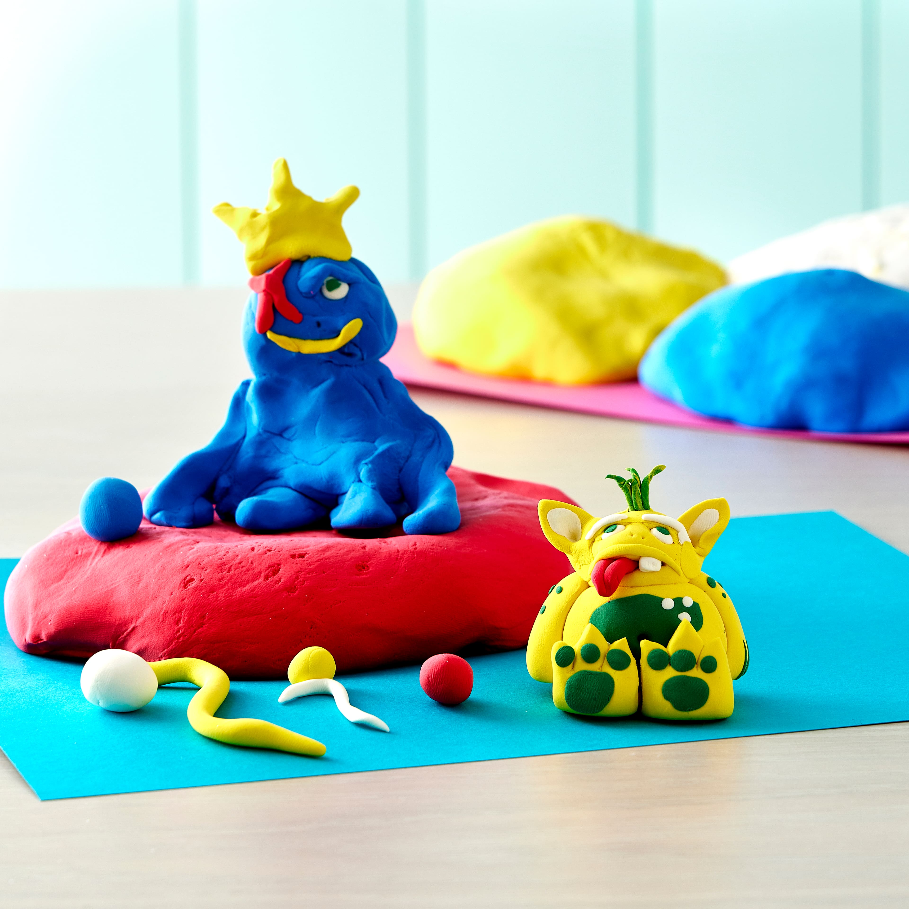 Crayola® Model Magic® Modeling Compound, Bucket of 4 Assorted Colors