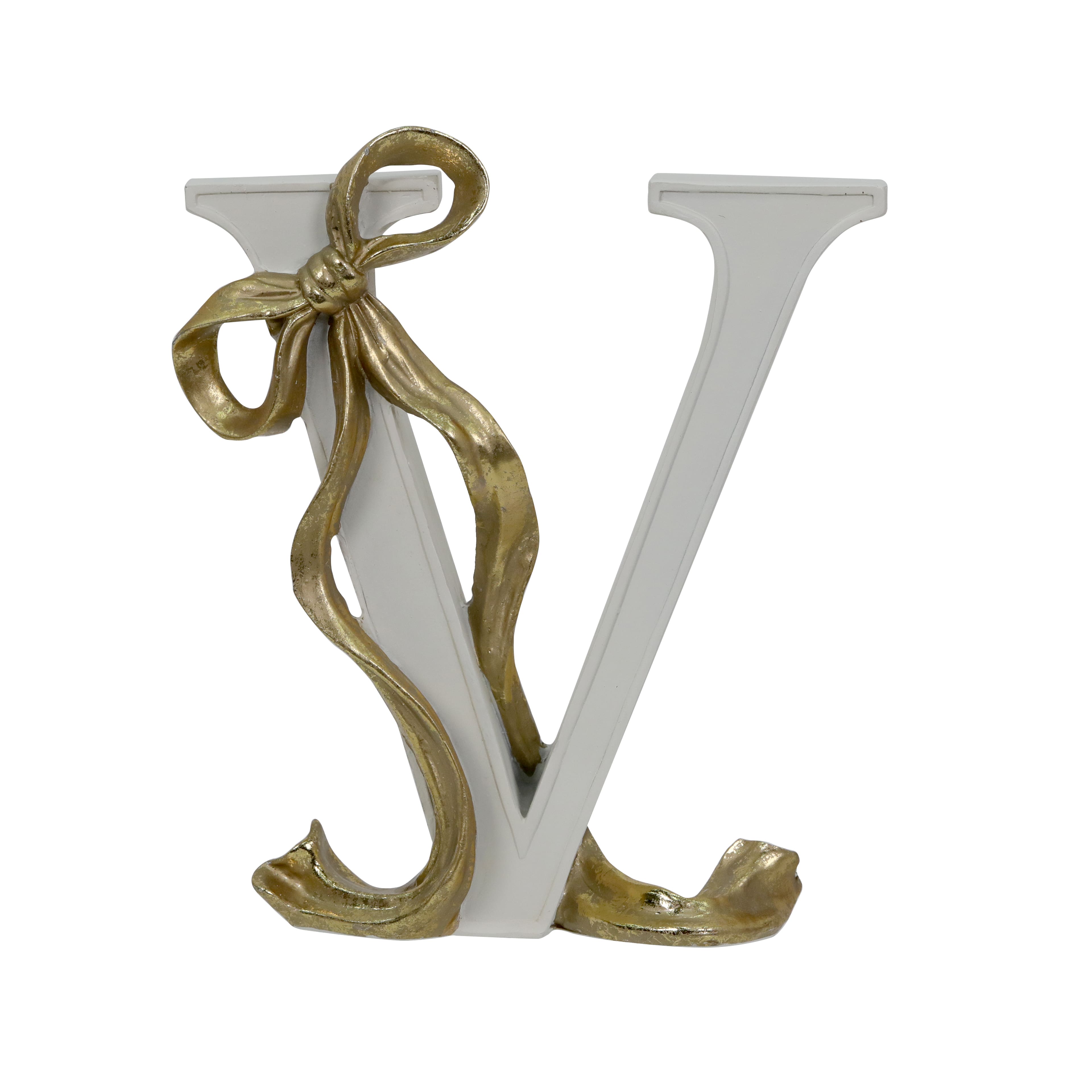 8.25&#x22; Gold Bow Monogram Letter by Ashland&#xAE;