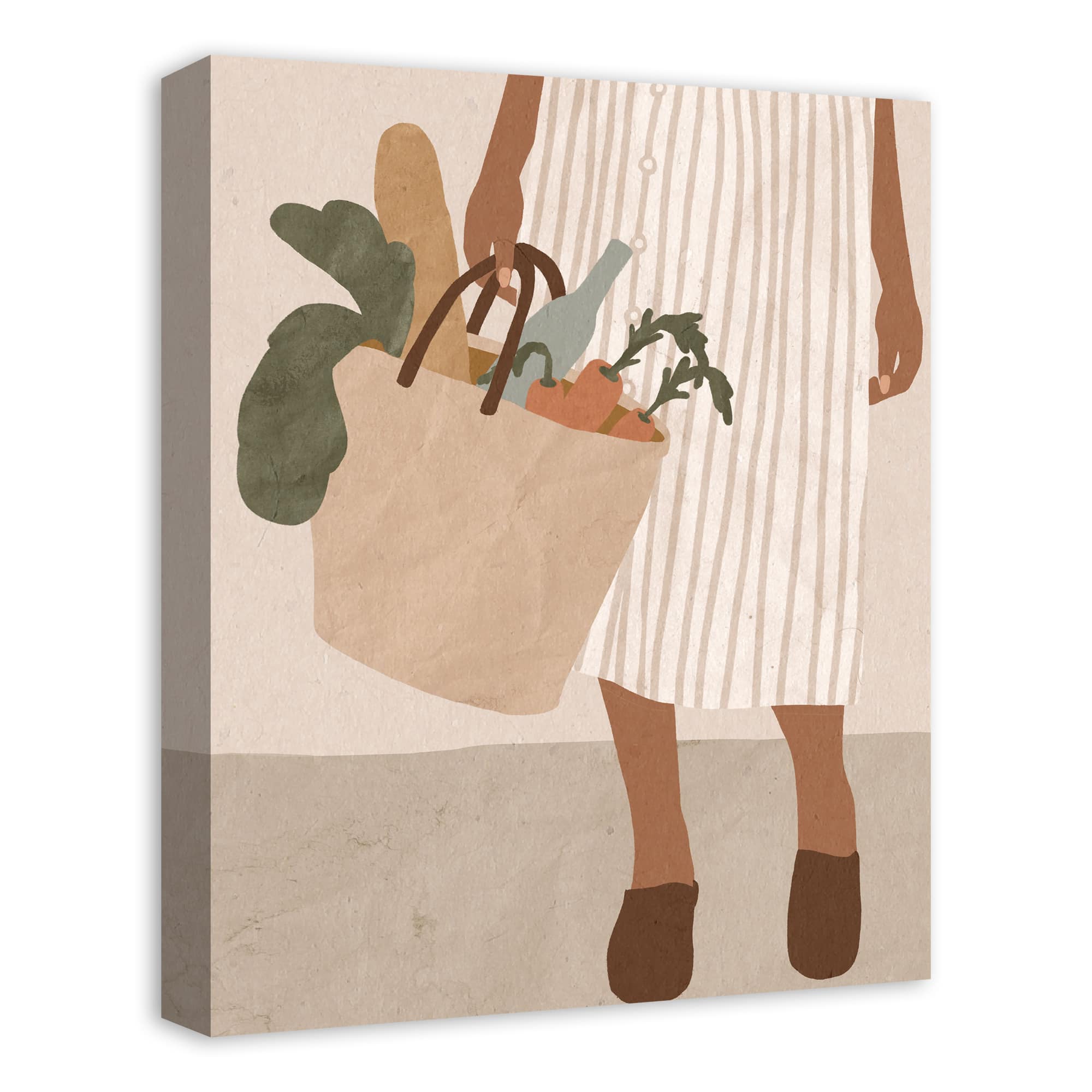 Farmers Market 16&#x22; x 20&#x22; Canvas Wall Art