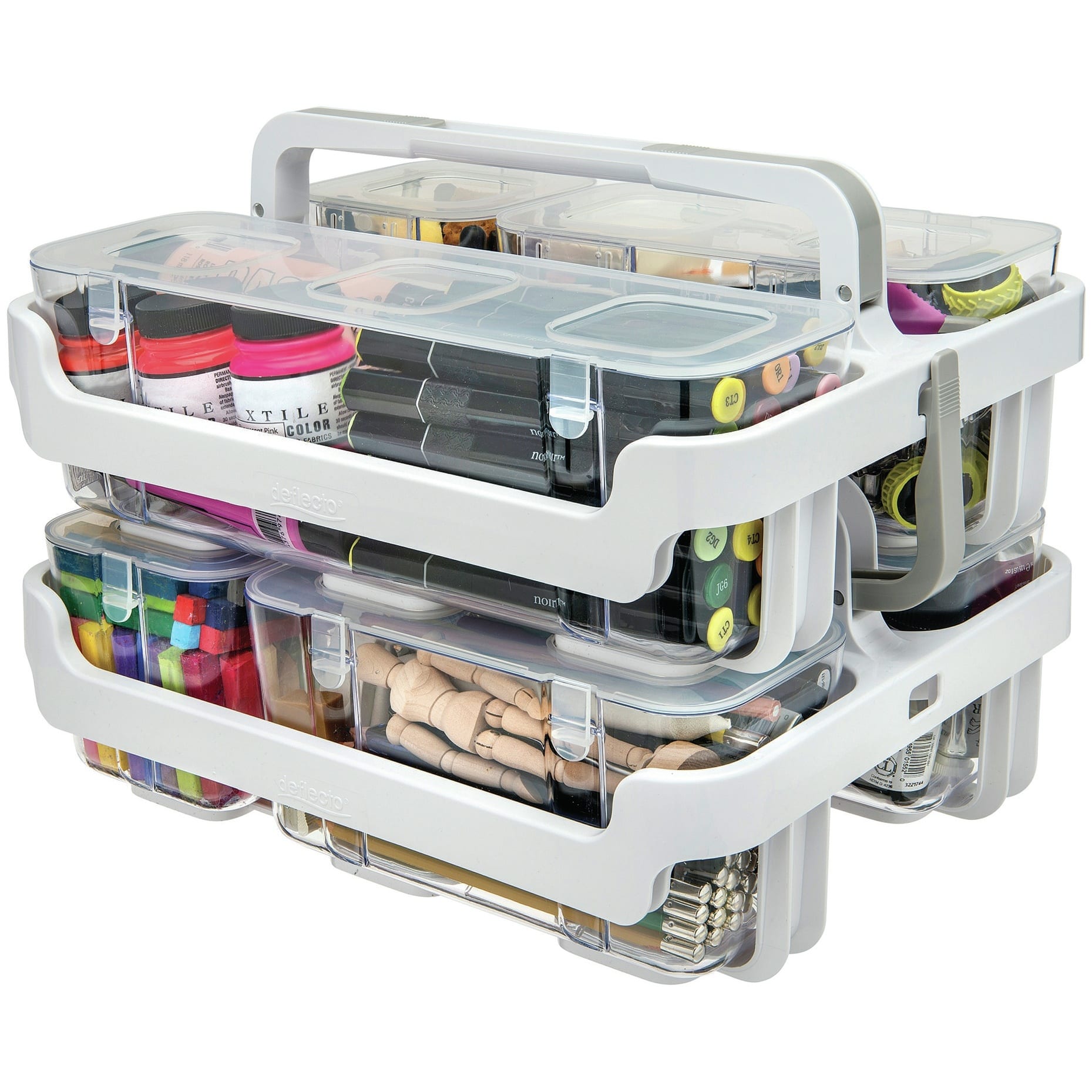 Deflecto® Caddy Organizer with Compartments