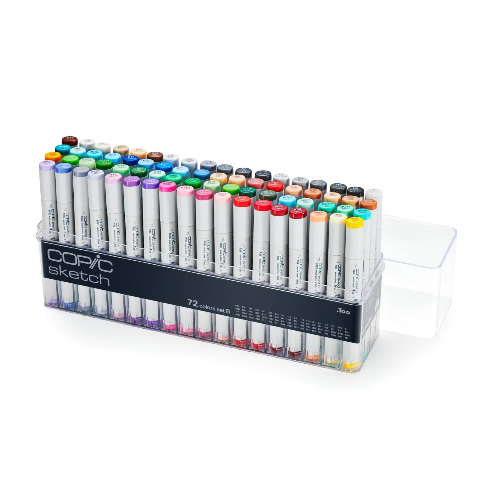 Copic&#xAE; Sketch 72 Color Marker Set B