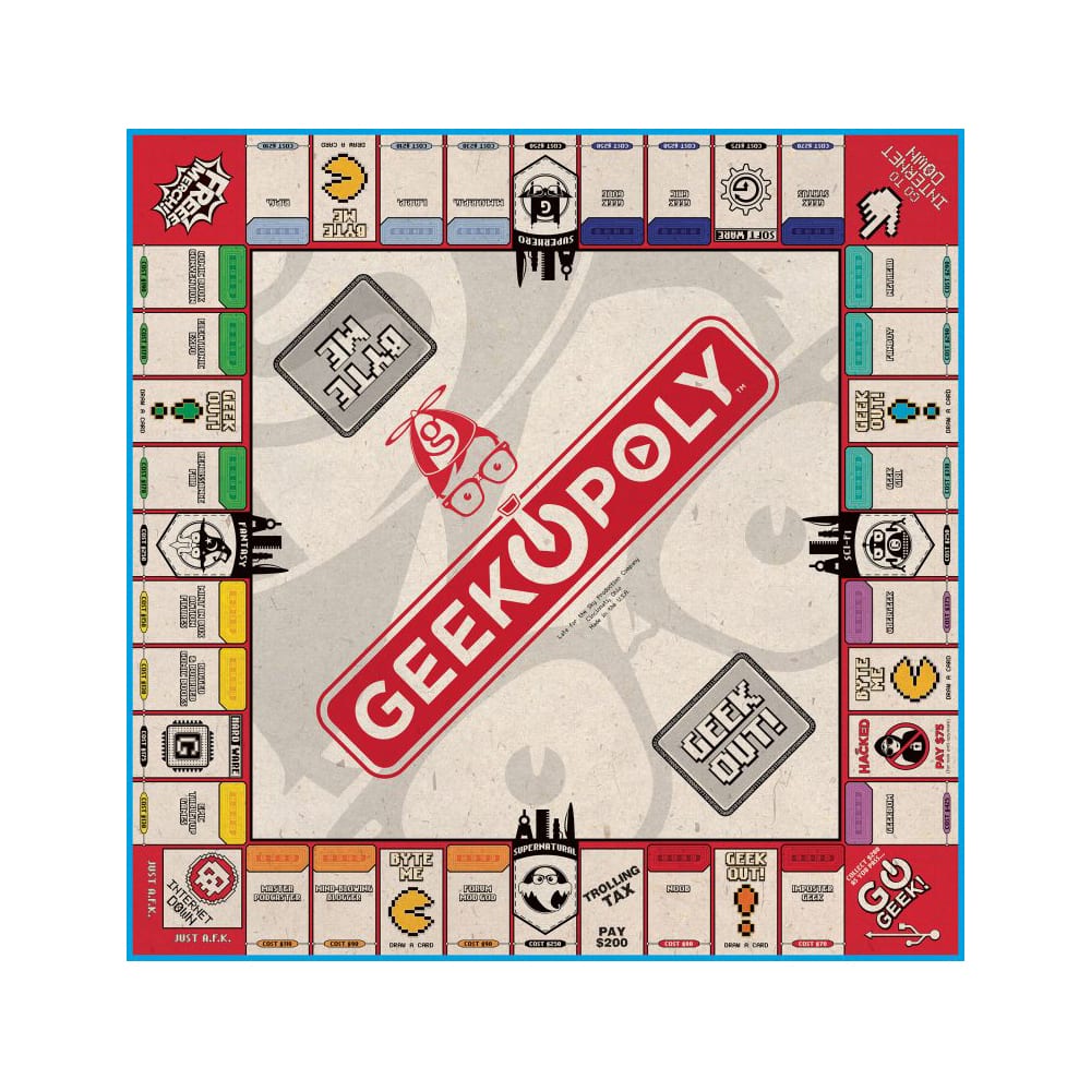 Geek-Opoly&#x2122; Board Game