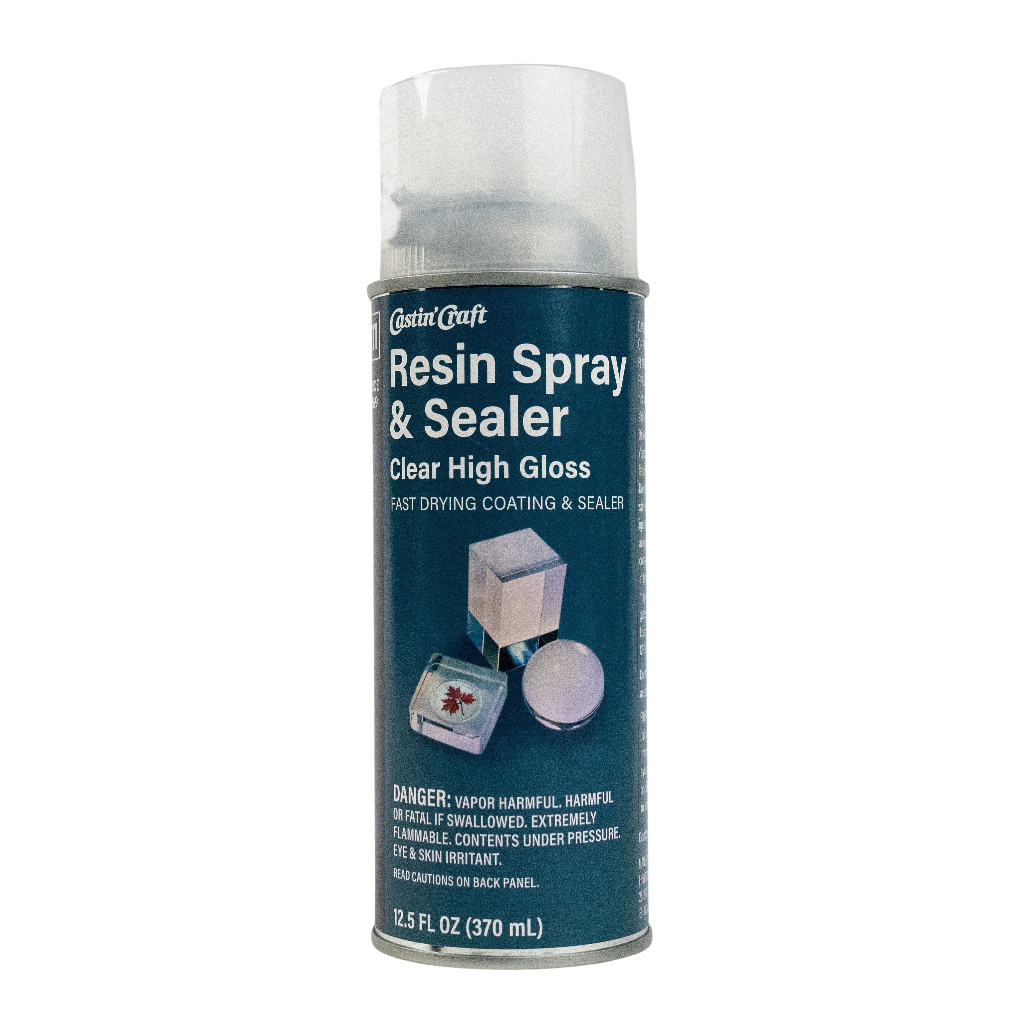 Fast Dry Acrylic Sealer Spray Waterproof Gloss Finish For Metal