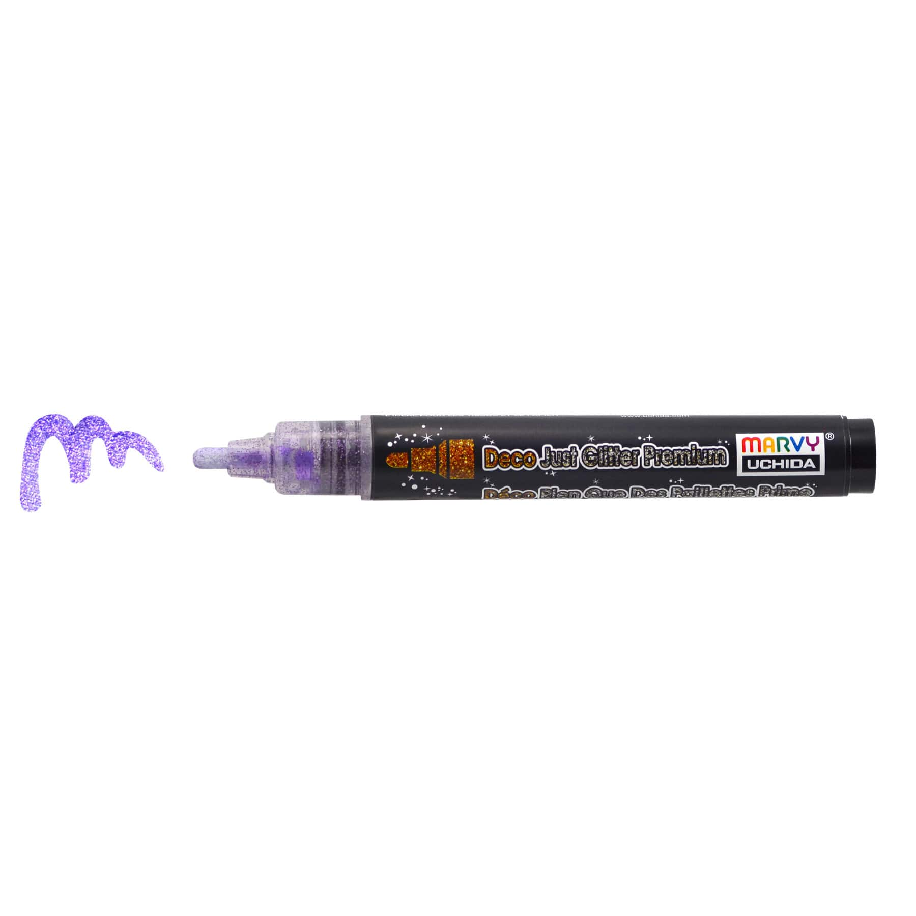 Uchida Deco Just Glitter Premium Marker, Violet, Size: None, Purple