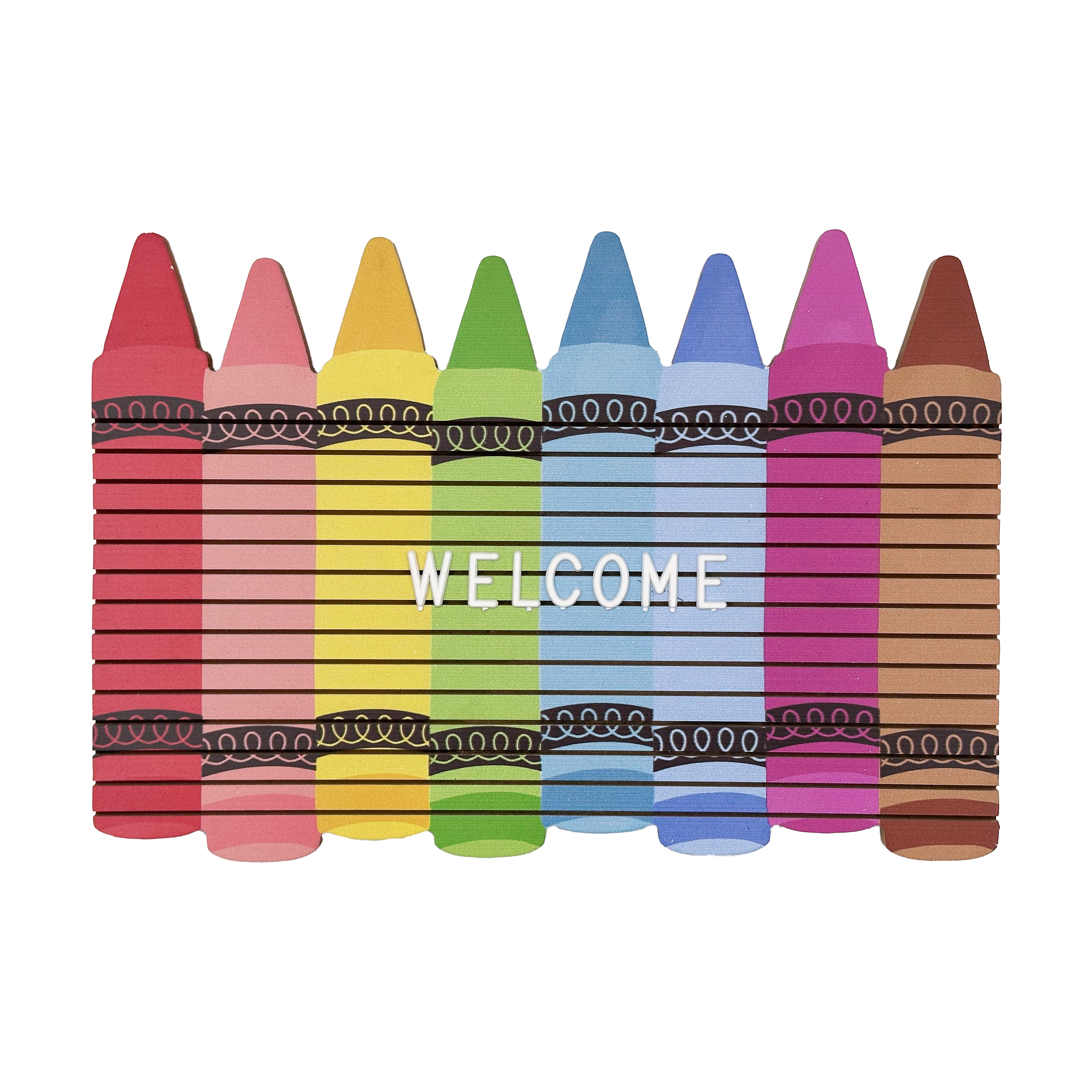 Crayons Letter Board by B2C&#x2122;