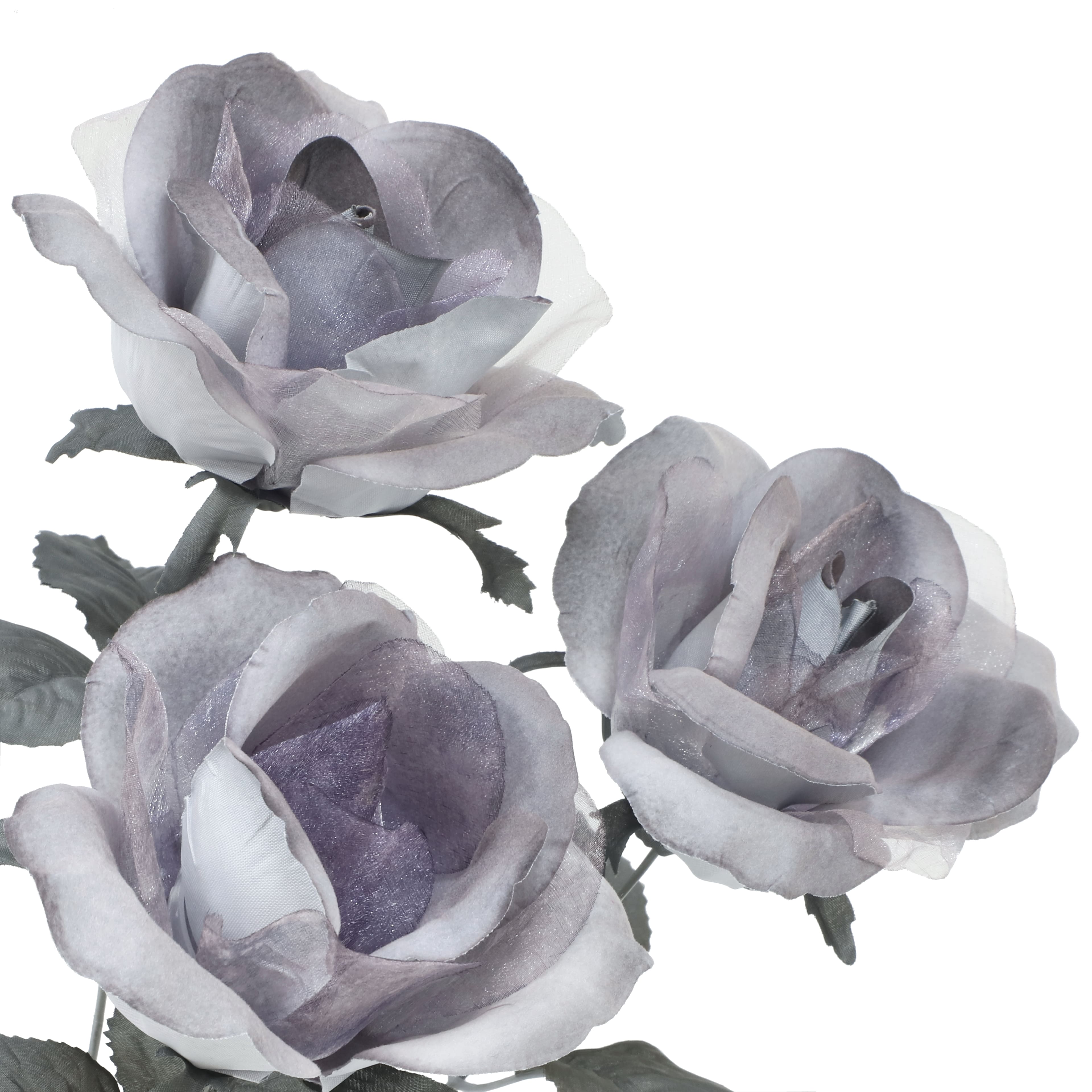 18&#x22; Gray Purple Rose Bush by Ashland&#xAE;