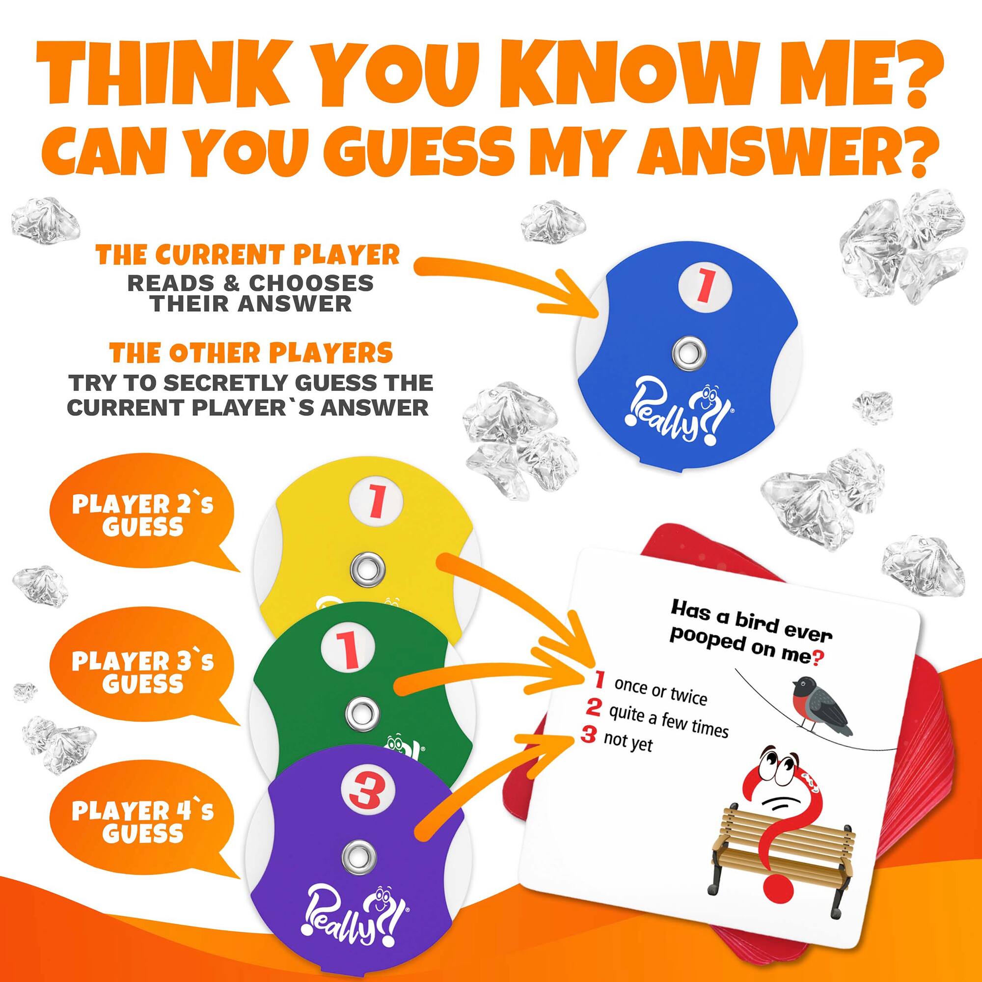 Really?! Think You Know Me? Guess Again Conversation Cards