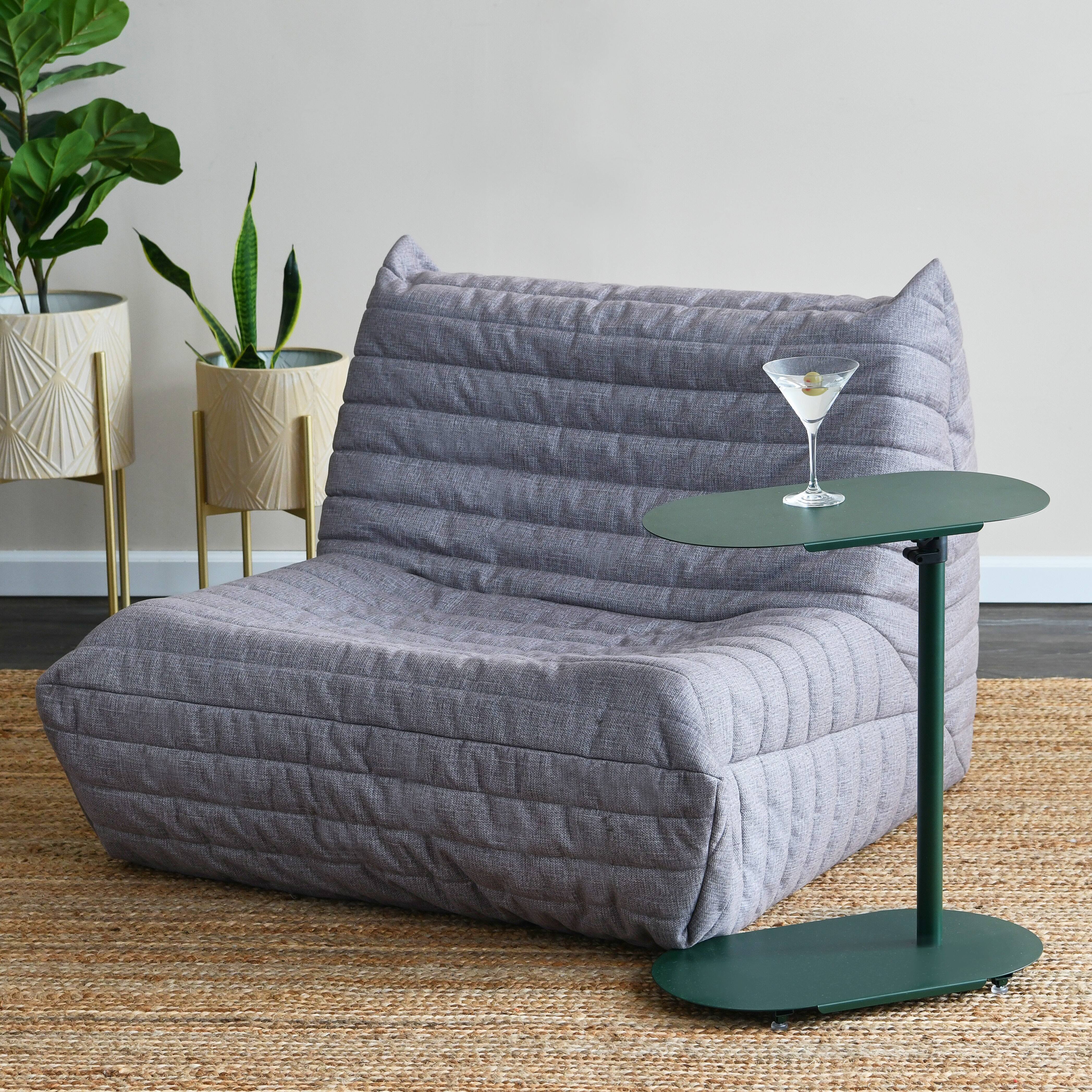 Hello Honey&#xAE; Modern Adjustable C-Shaped End Table
