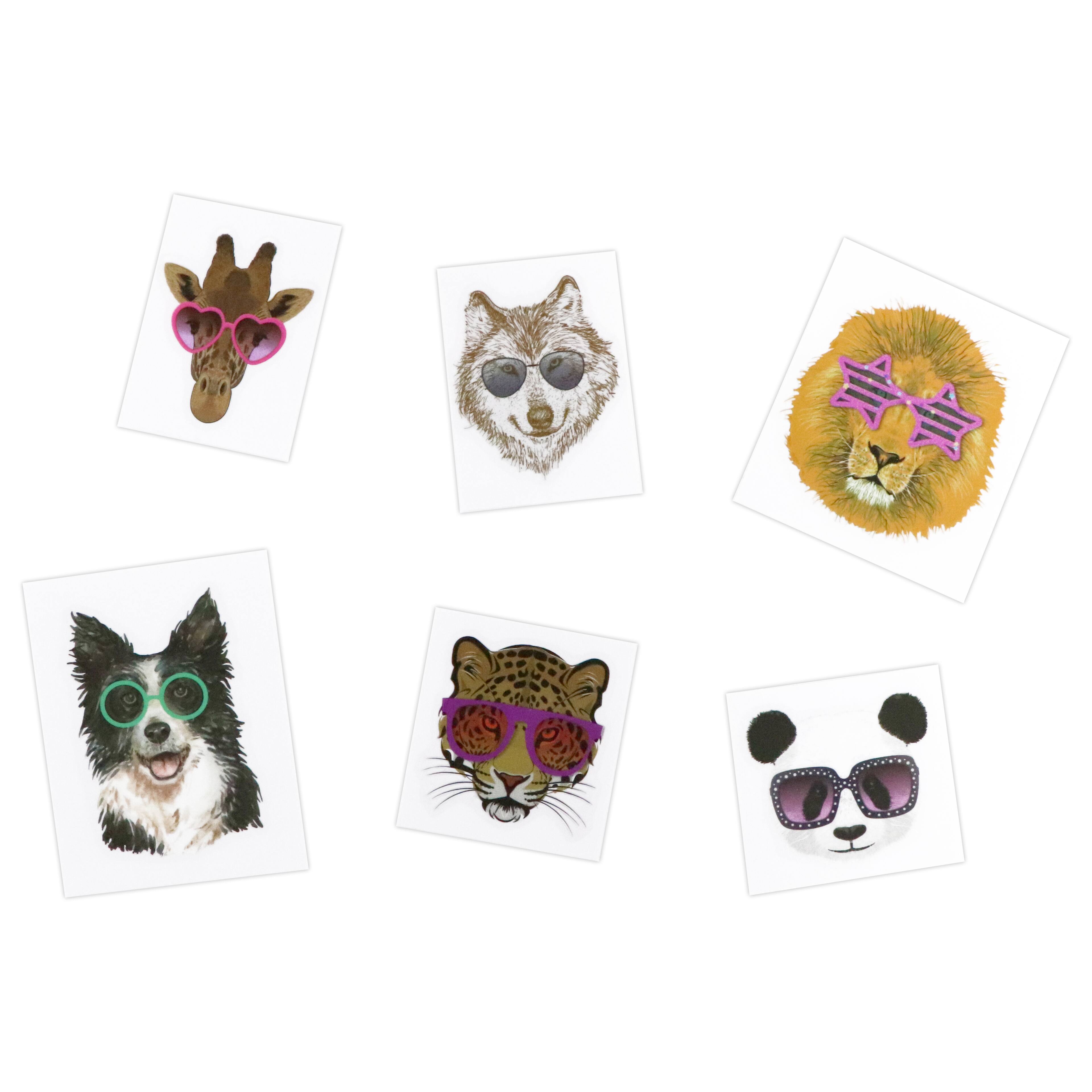 Animals with Sunglasses Cold Transfer Stickers by Recollections™