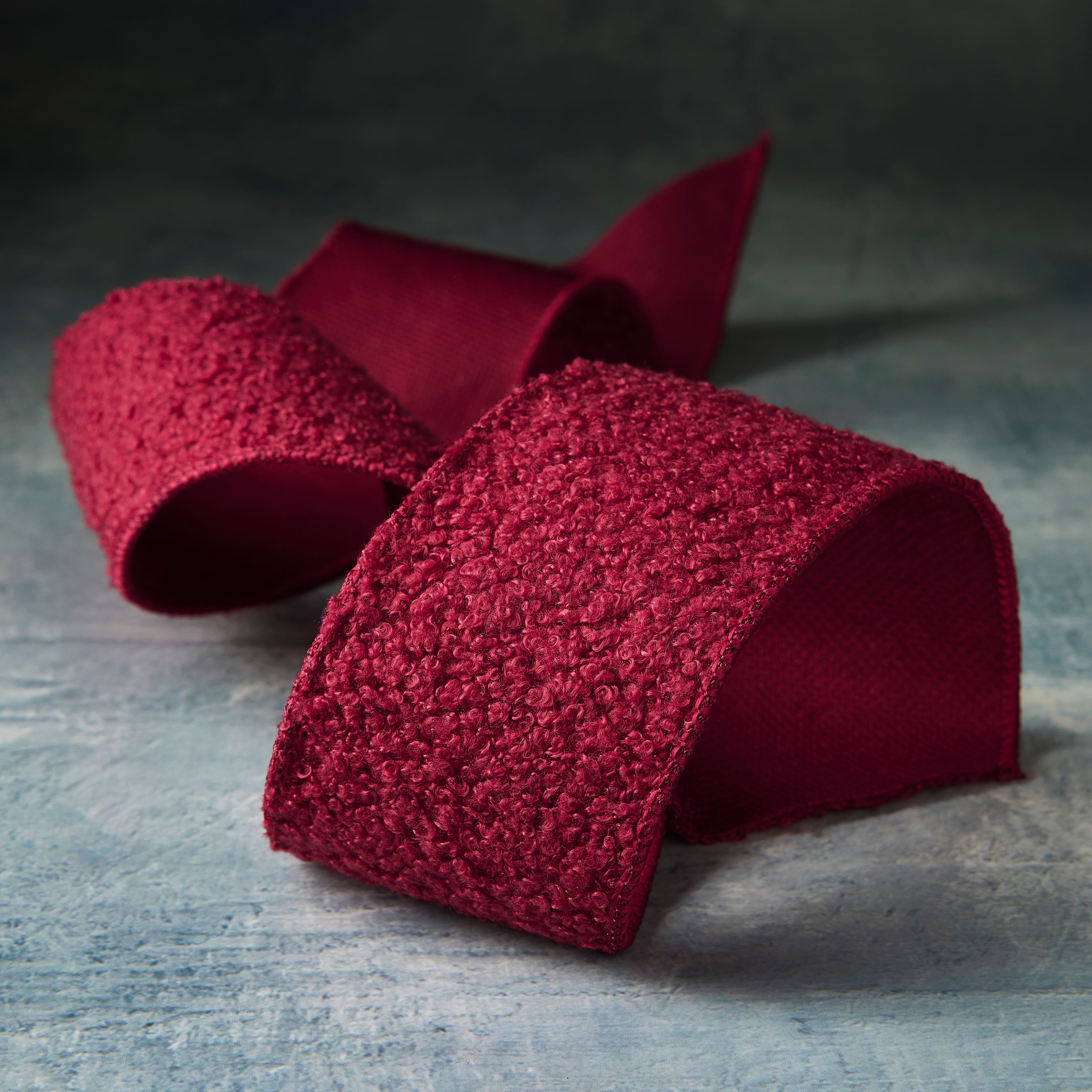 2.5&#x22; x 3yd. Faux Fur Sherpa Wired Ribbon by Celebrate It&#xAE; Classic