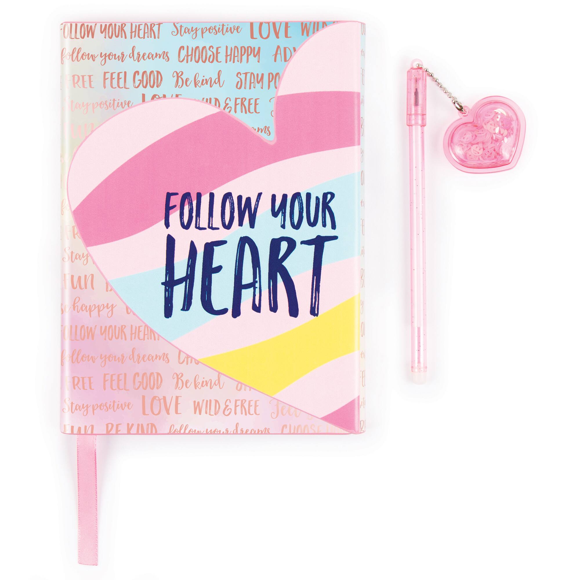 Make It Real 3C4G® Follow Your Heart Journal & Pen Set