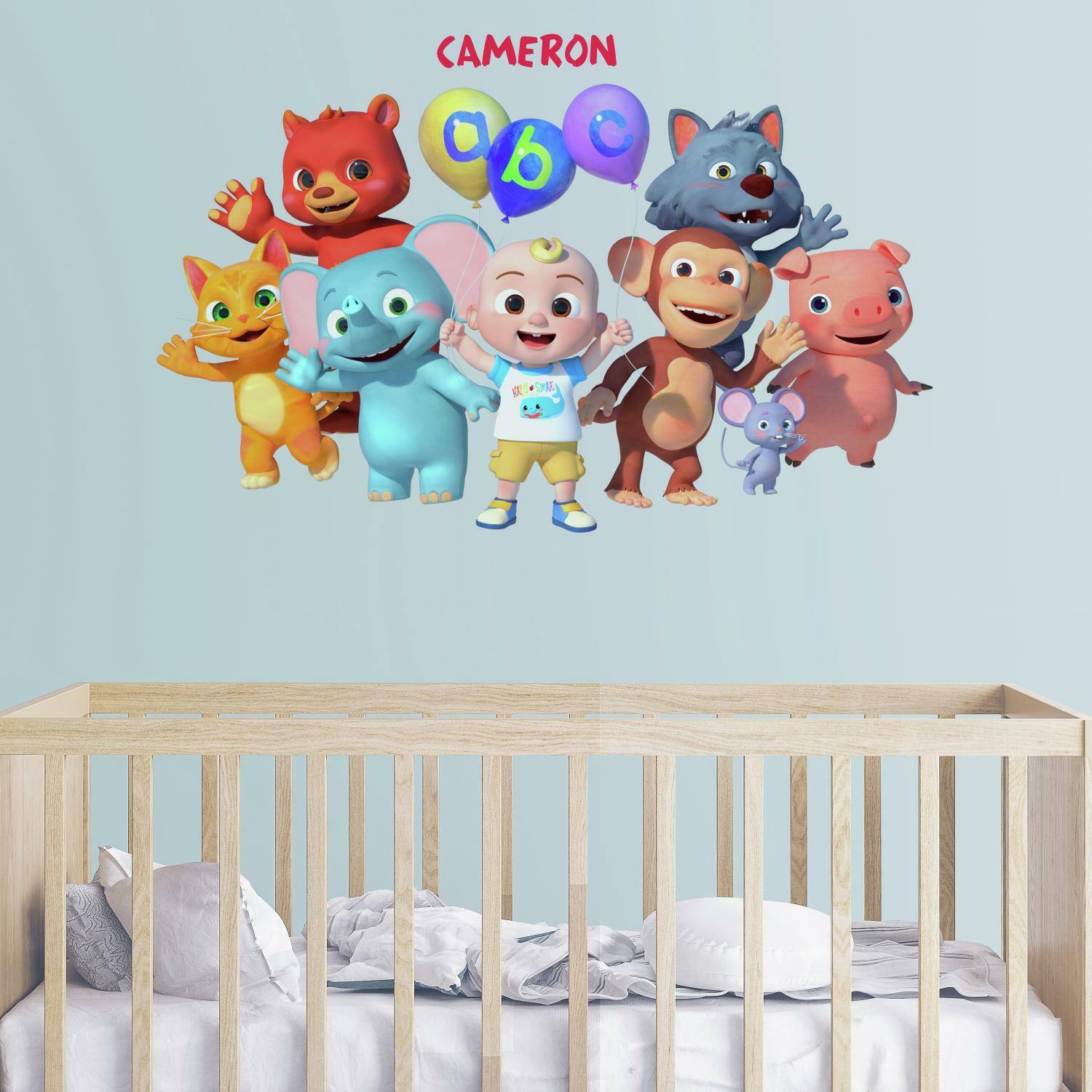 RoomMates Cocomelon Peel & Stick Giant Wall Decals