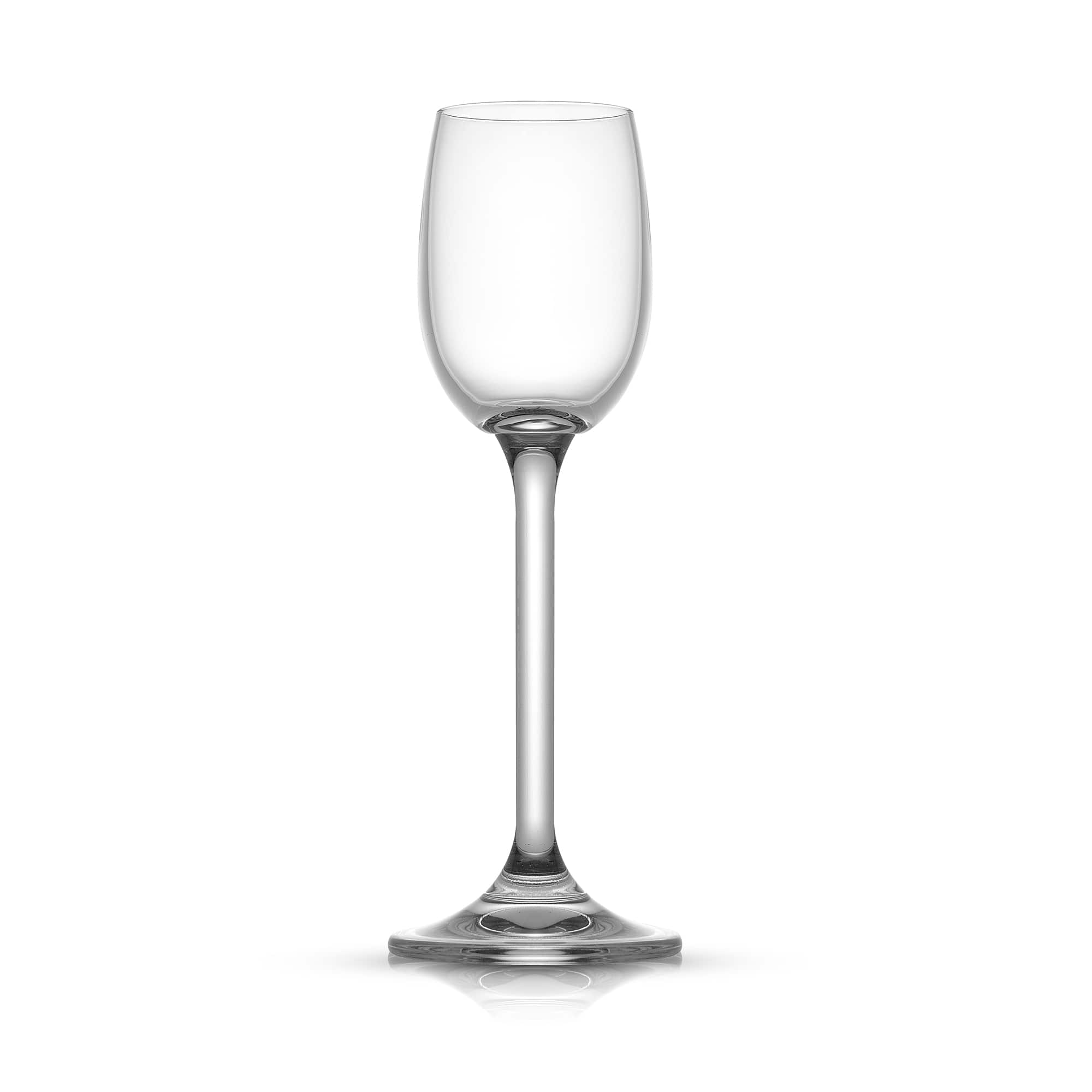 JoyJolt&#xAE; Saga Crystal Liquor Glasses, 8ct.