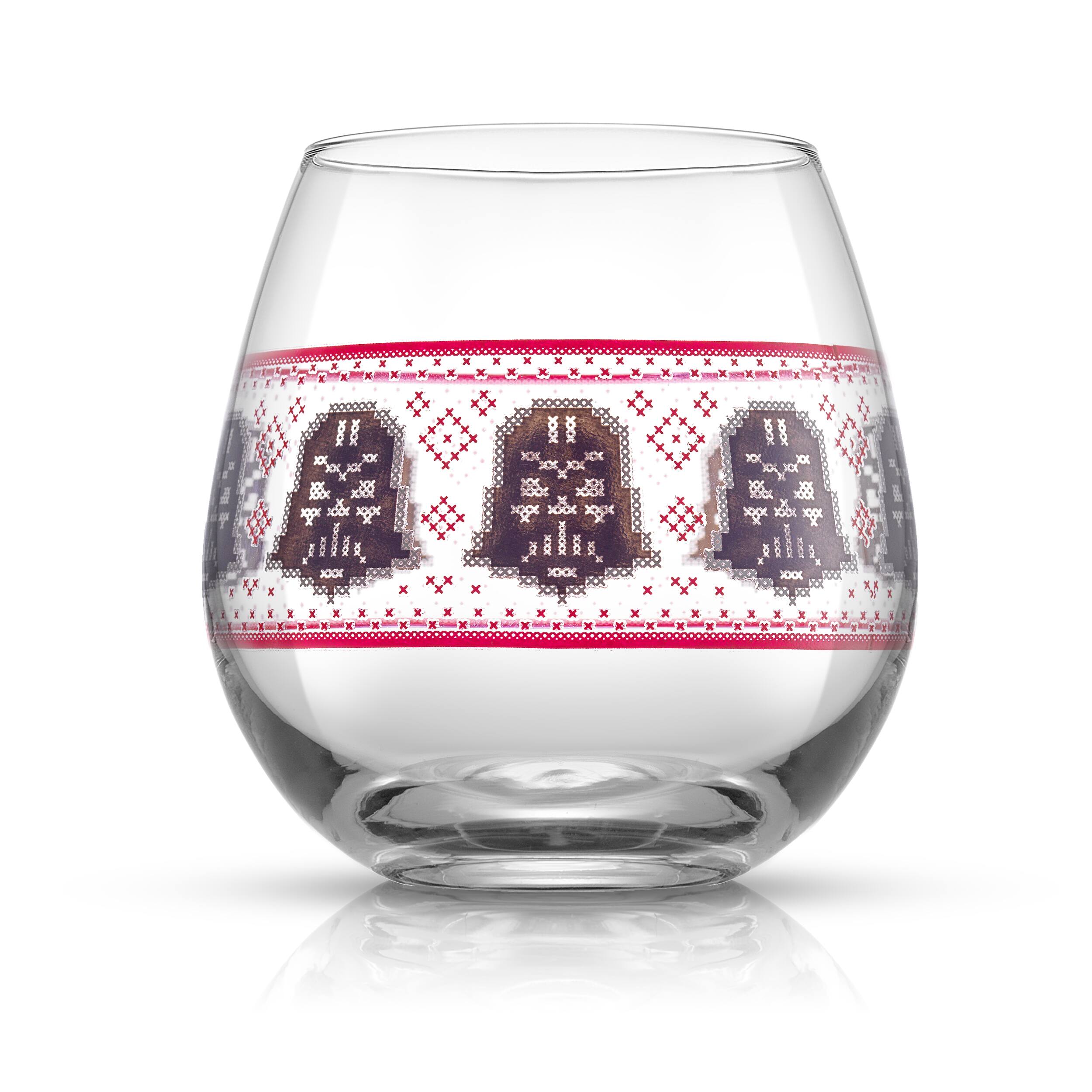 JoyJolt® Star Wars™ 15oz. Ugly Sweater Collection Stemless Drinking Glass,  4ct.