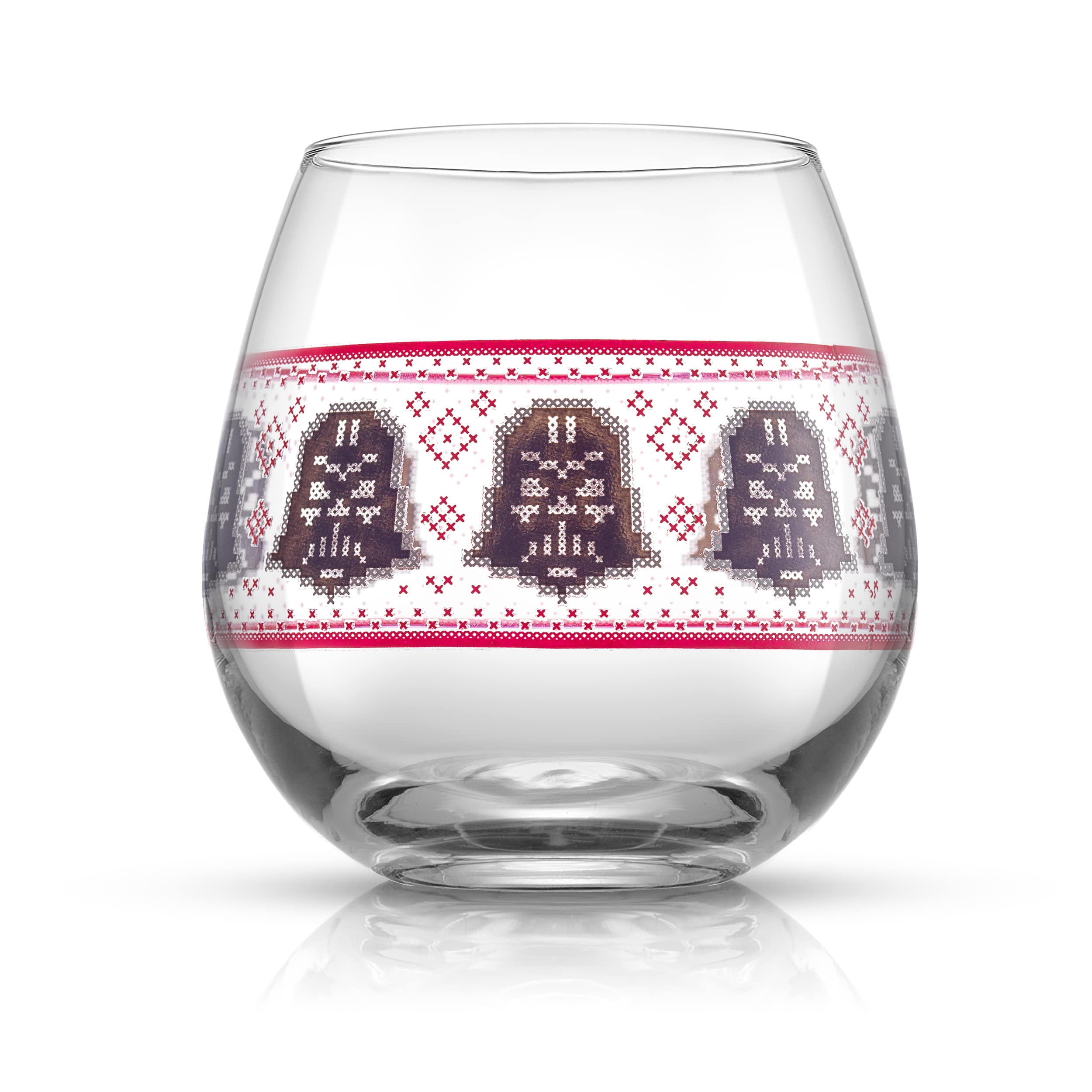 JoyJolt® Star Wars™ 15oz. Ugly Sweater Collection Stemless Drinking Glass, 4ct.