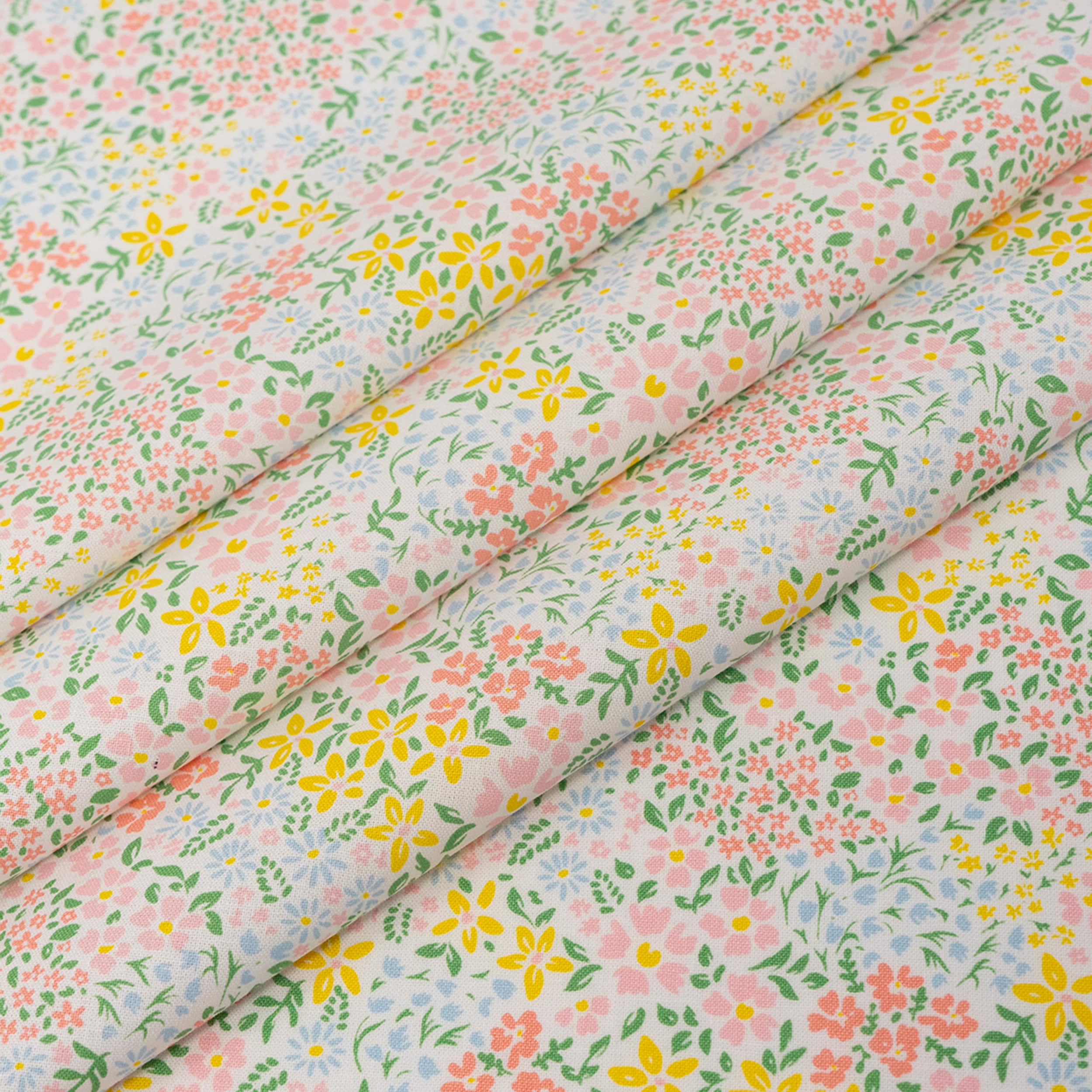 SINGER Modern Daisy Cotton Fabric Bundle