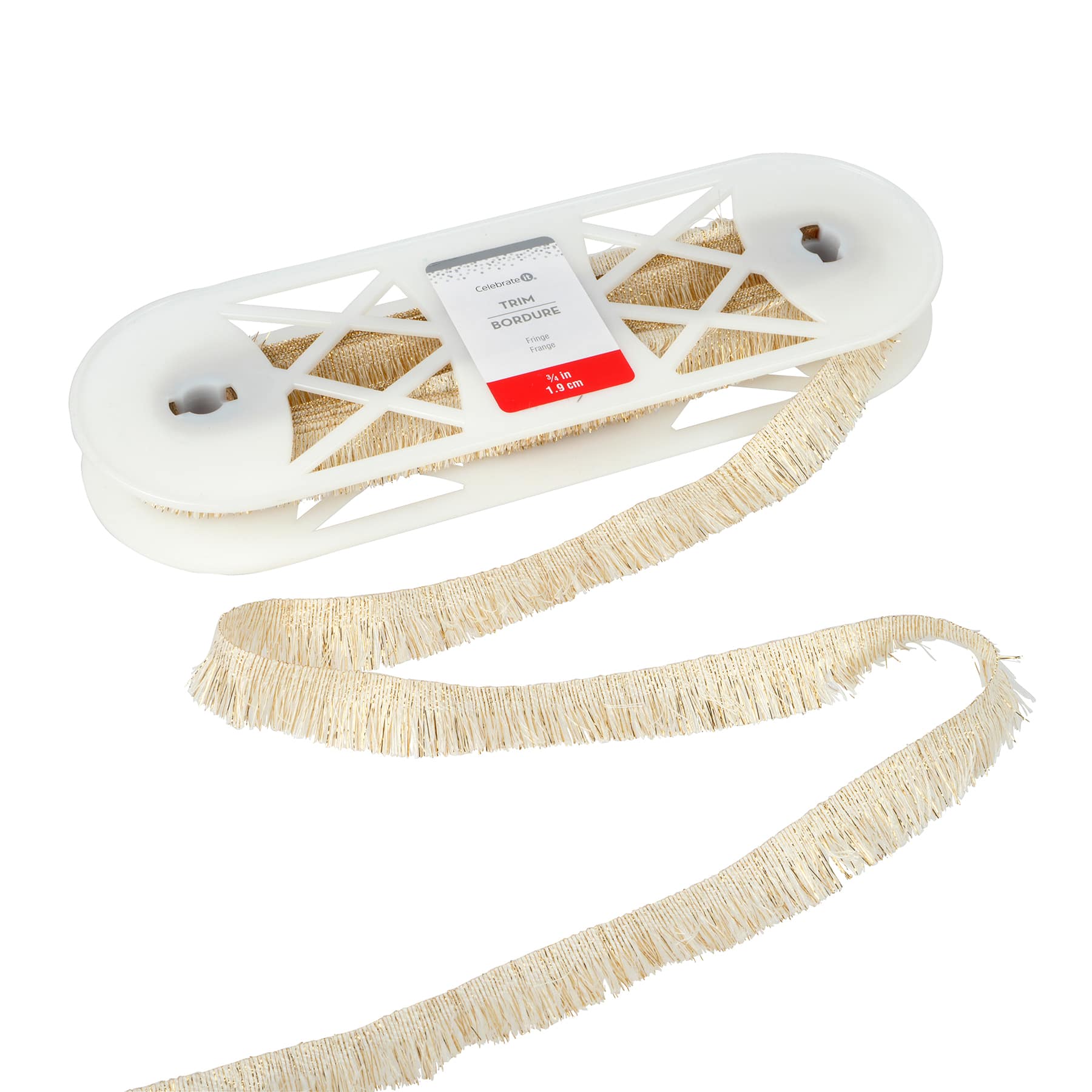 3/4&#x22; Mixed Gold Fringe by Celebrate It&#xAE;