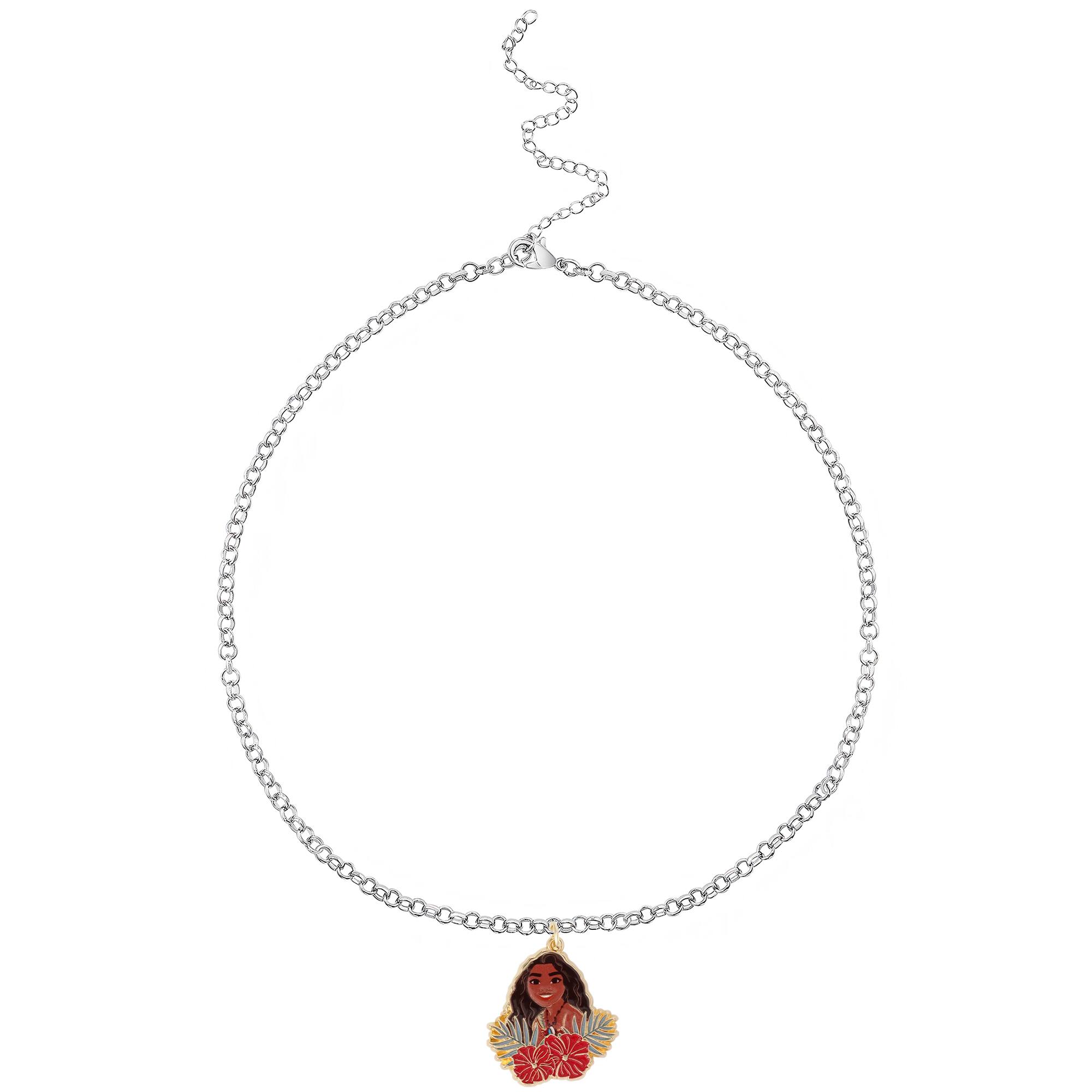 Disney® Moana with Hibiscus Flowers Enamel Charm