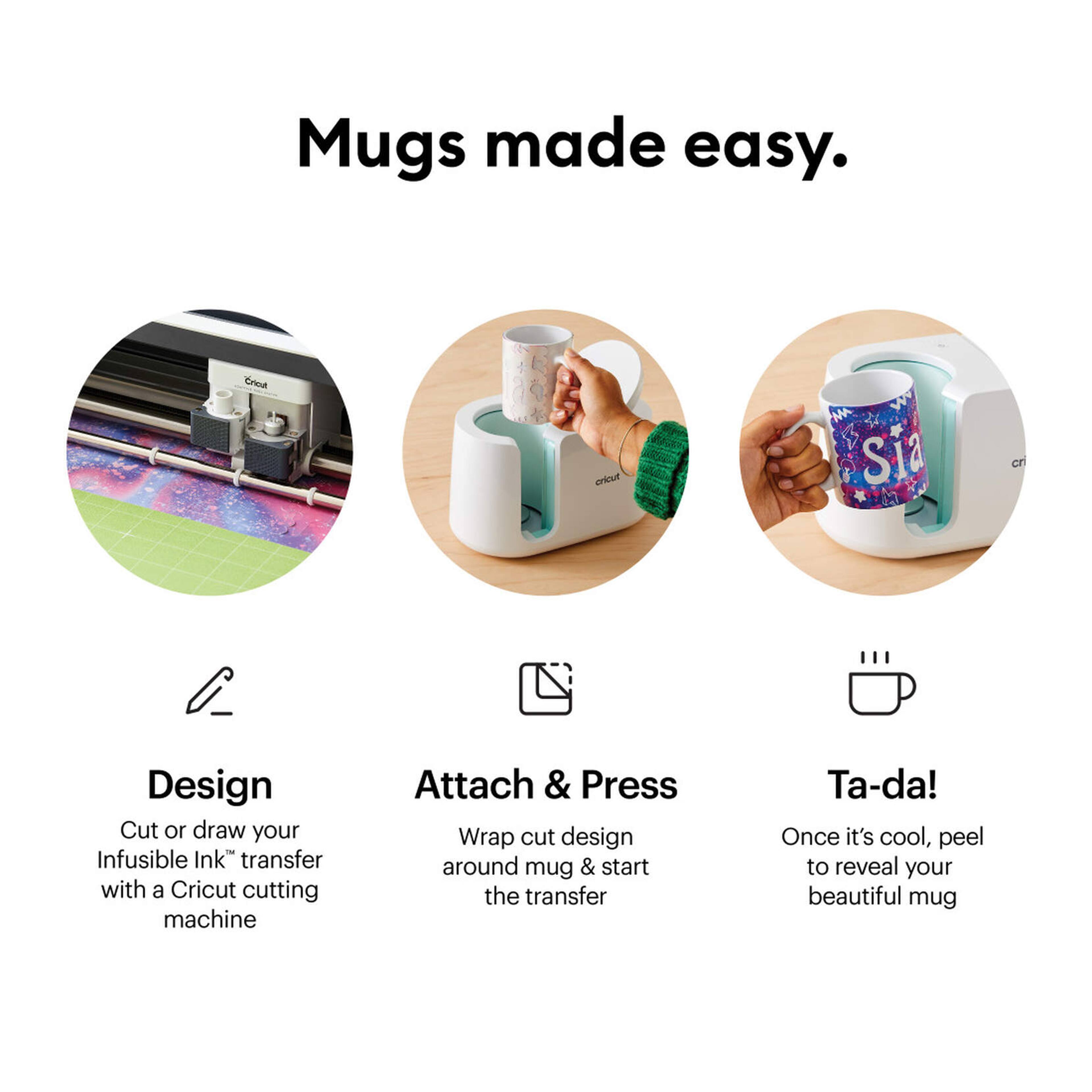 Cricut Mug Press&#x2122; Pop Beveled Bundle&#x200B;