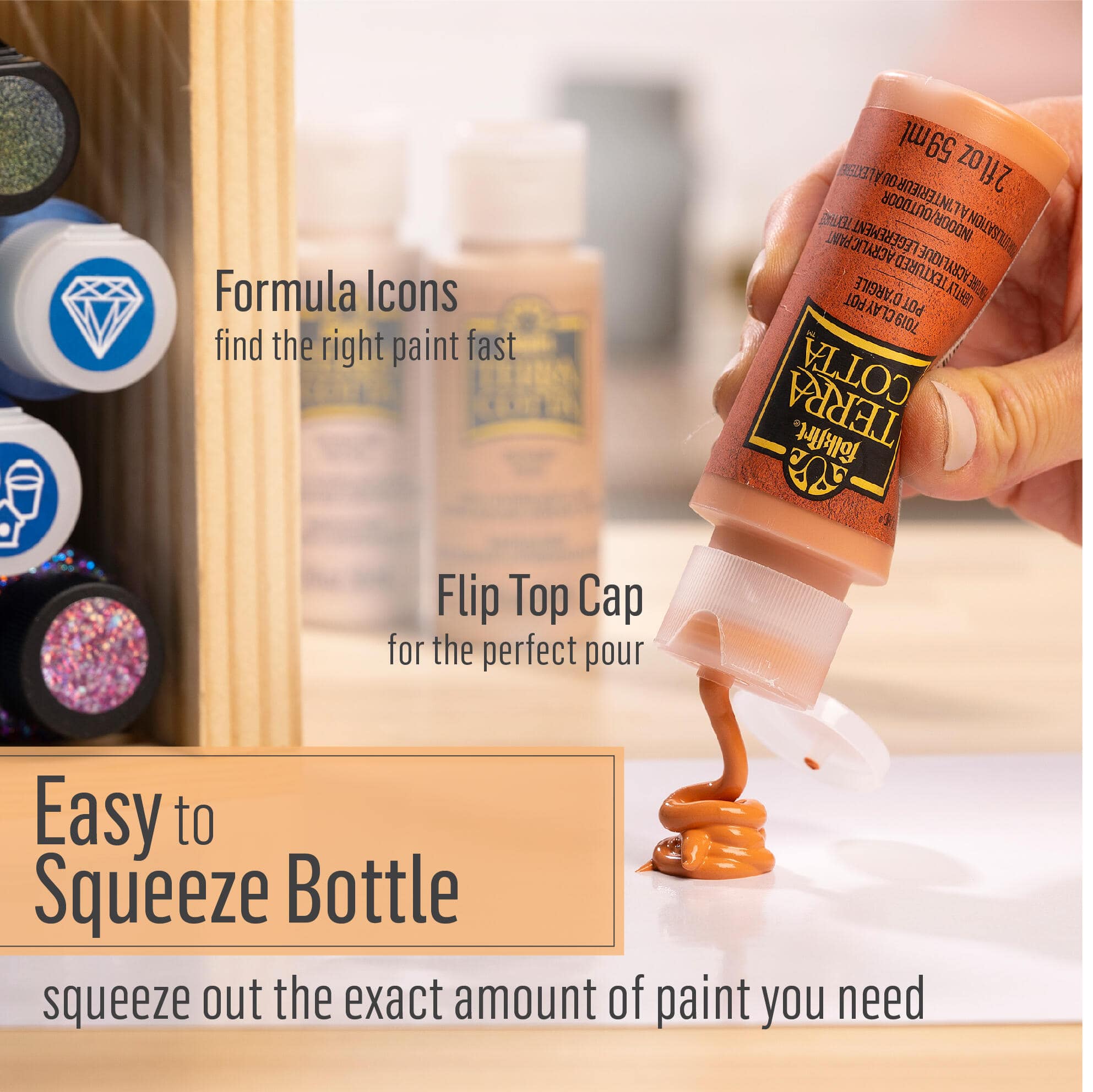 FolkArt&#xAE; Terra Cotta&#x2122; Essential Acrylic Paint Set