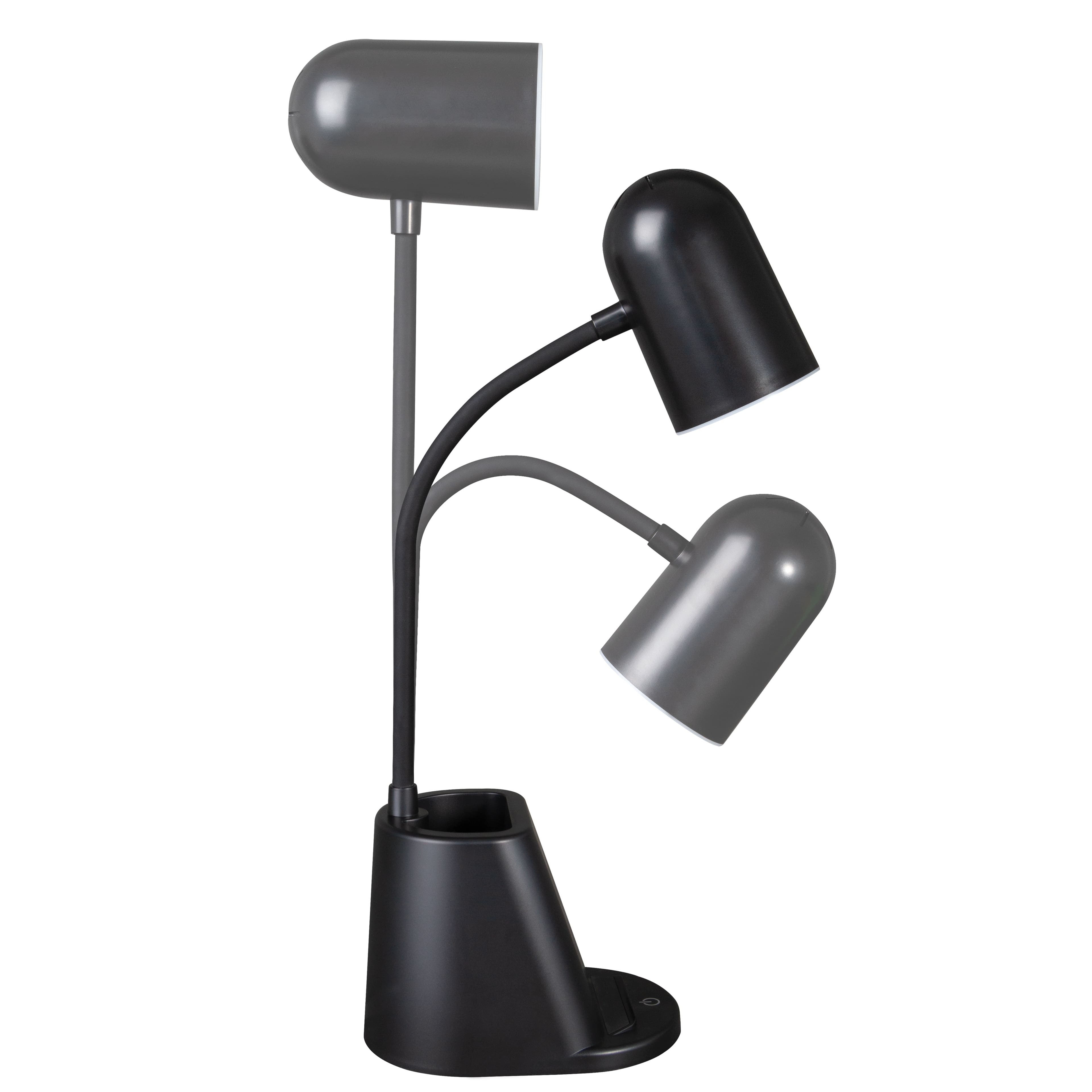 OttLite Wireless Charging LED Lamp with Organizer