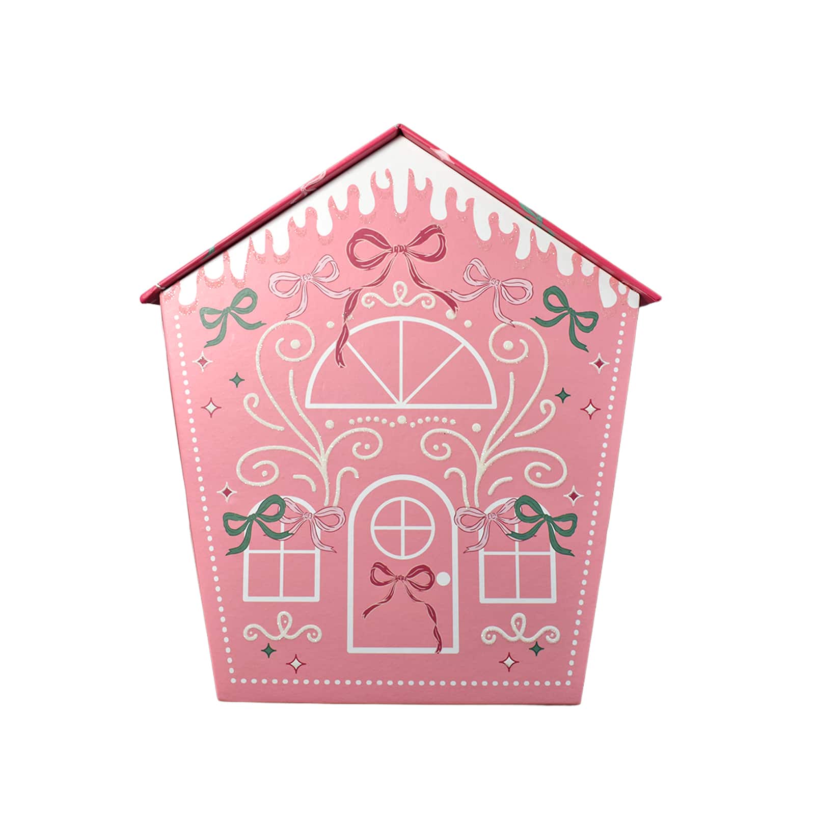 Large Holly Jolly Gingerbread House Gift Box by Ashland&#xAE;