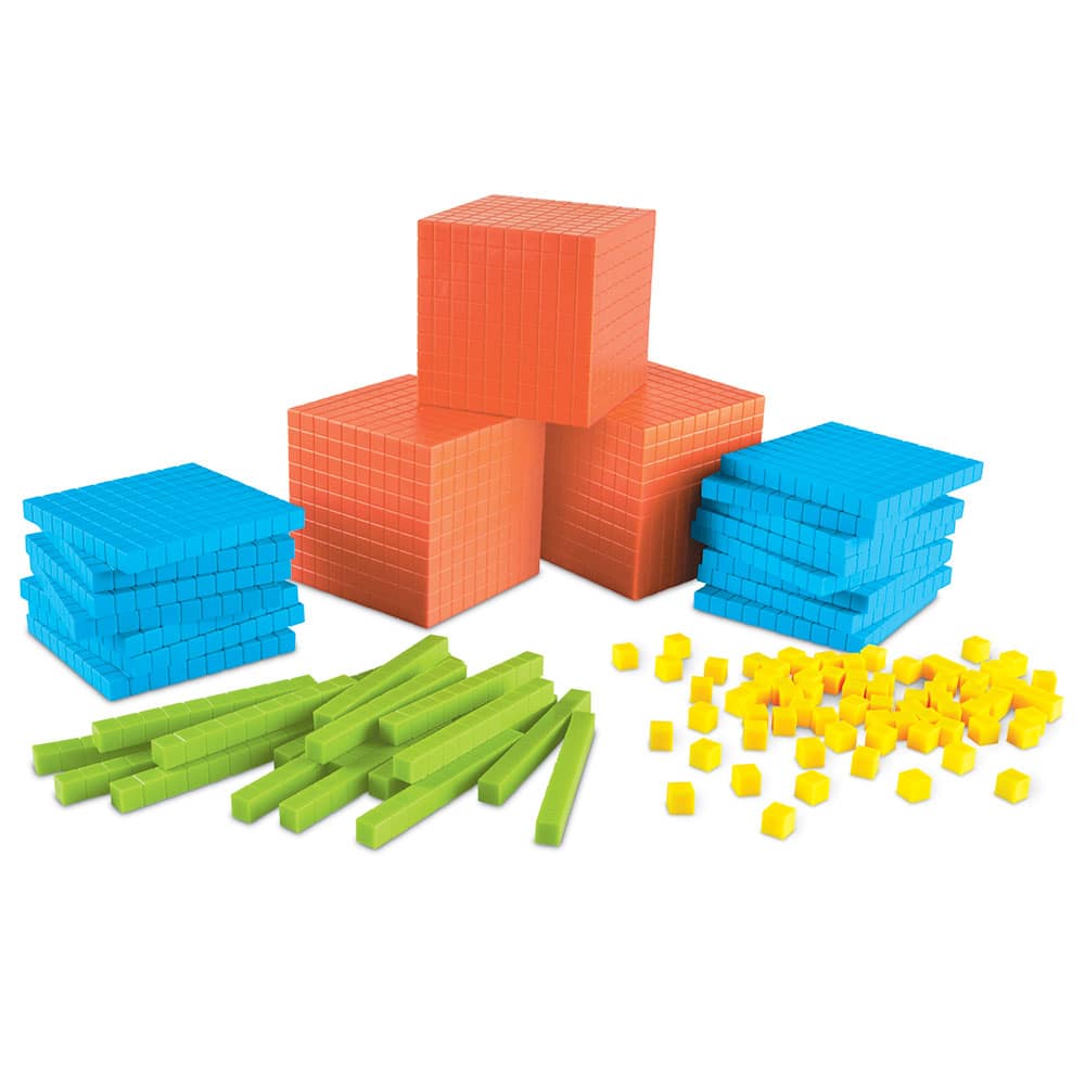 Learning Resources Brights! Base Ten Classroom Set 