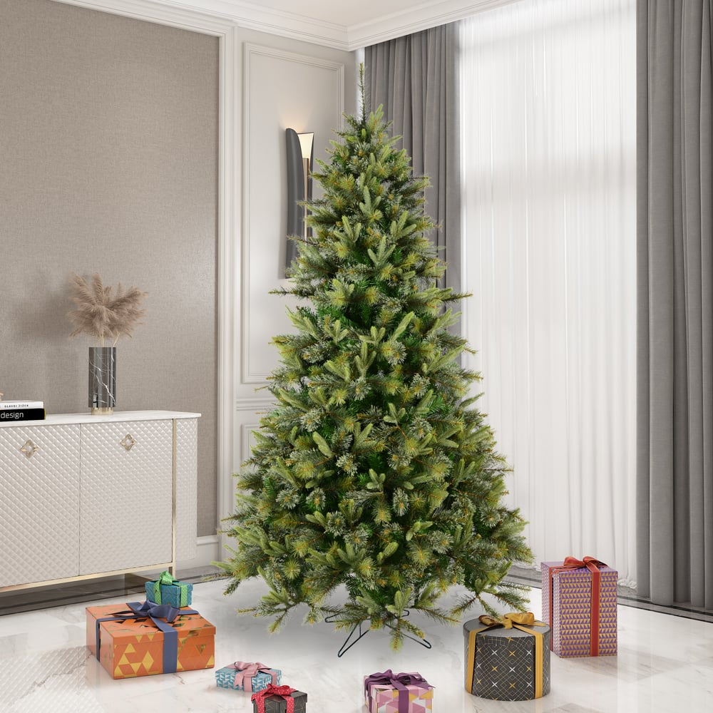 7.5ft. Unlit Cashmere Pine Artificial Christmas Tree