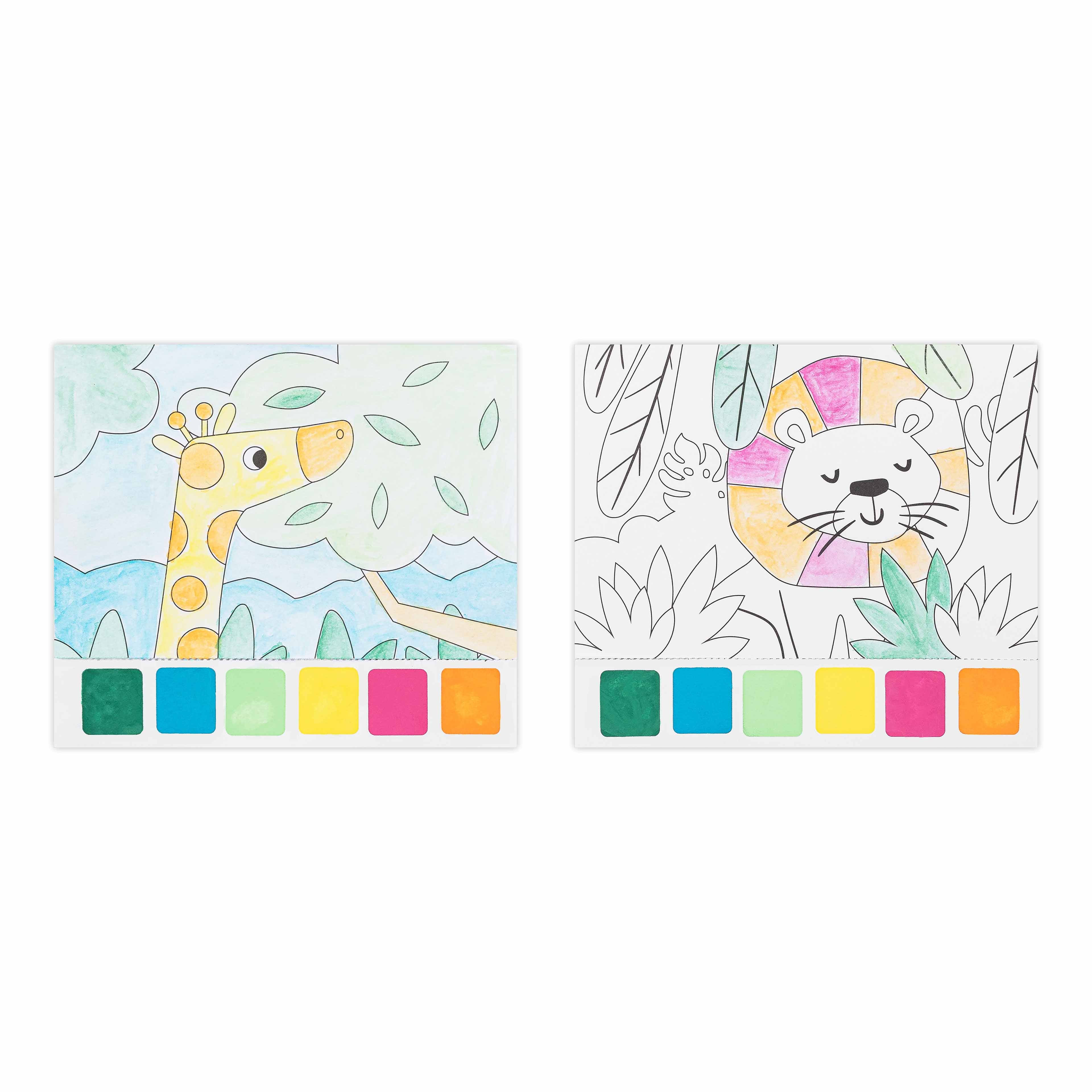 Little Yellow Bicycle&#xAE; Jungle Watercolor Postcard Kit