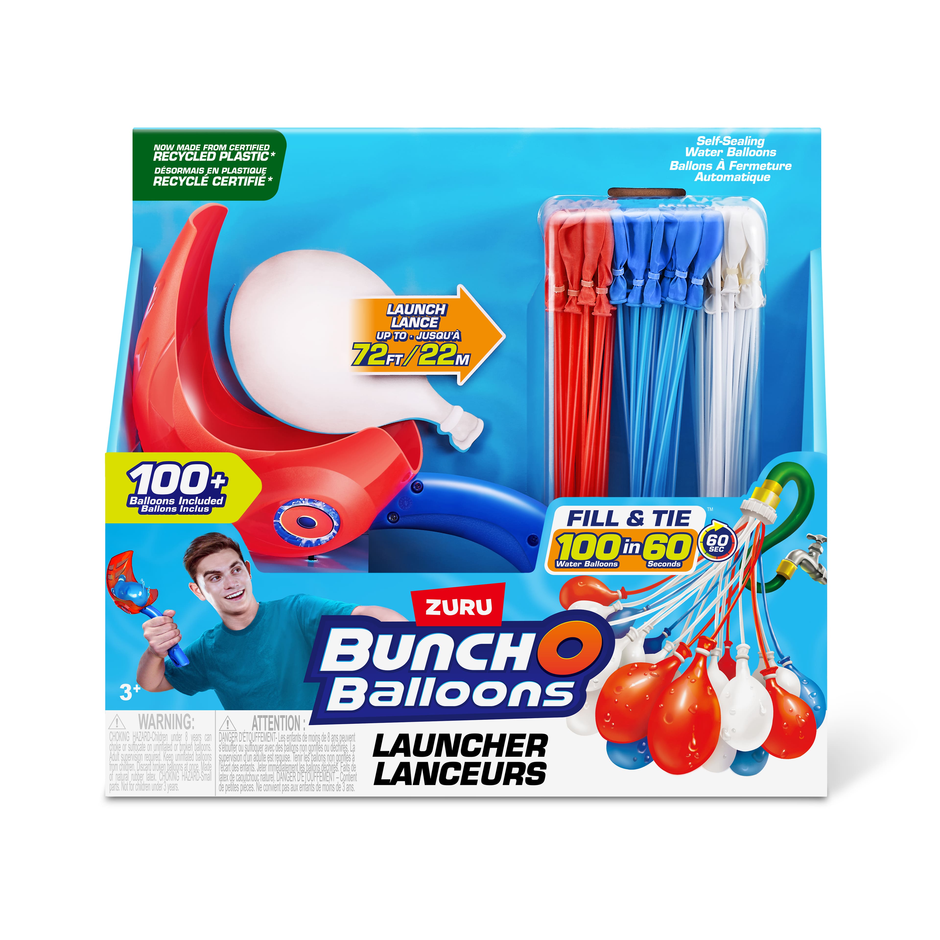 Zuru Bunch O Balloons Red, White &#x26; Blue Launcher Set