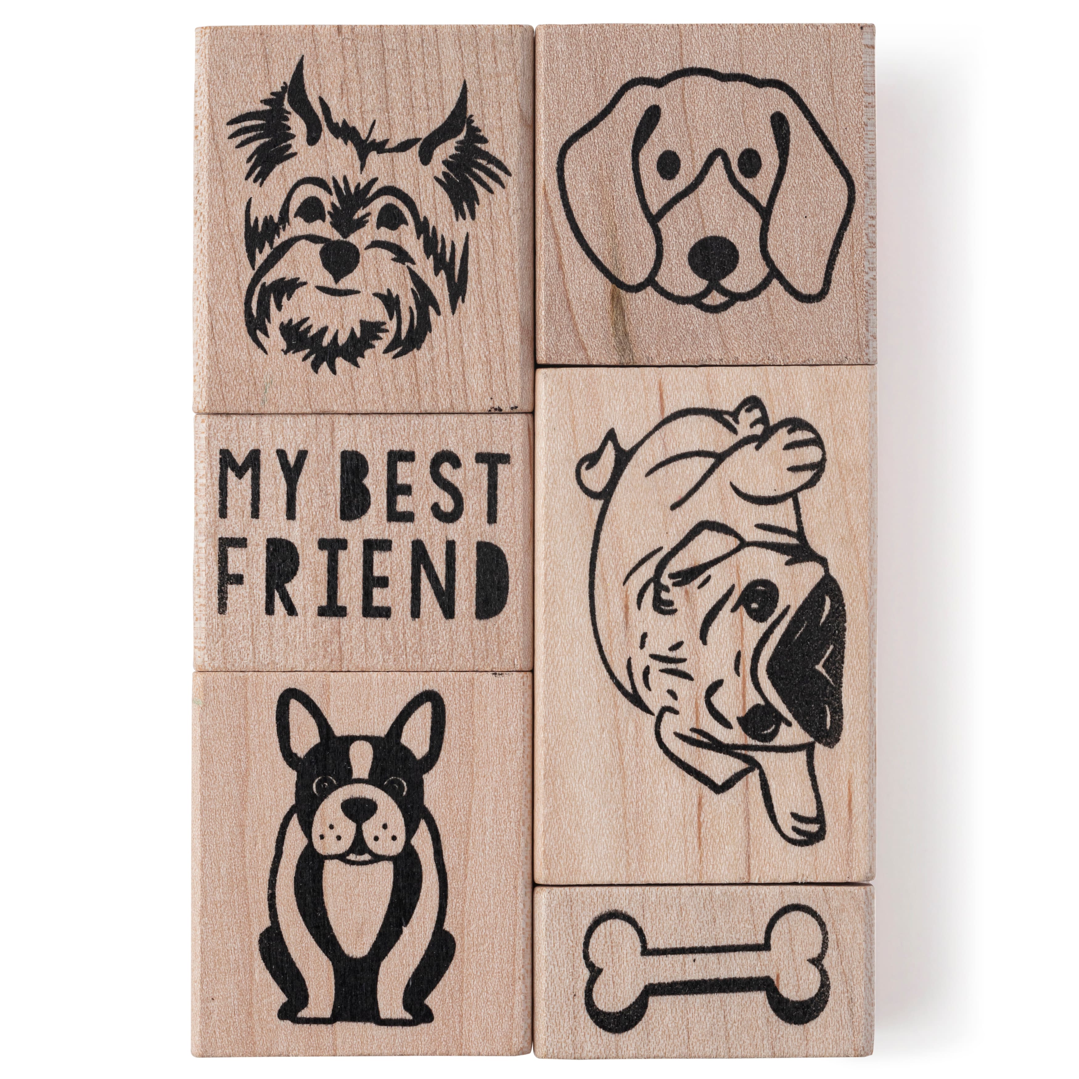 Dogs Wood Stamp Set by Recollections&#x2122;