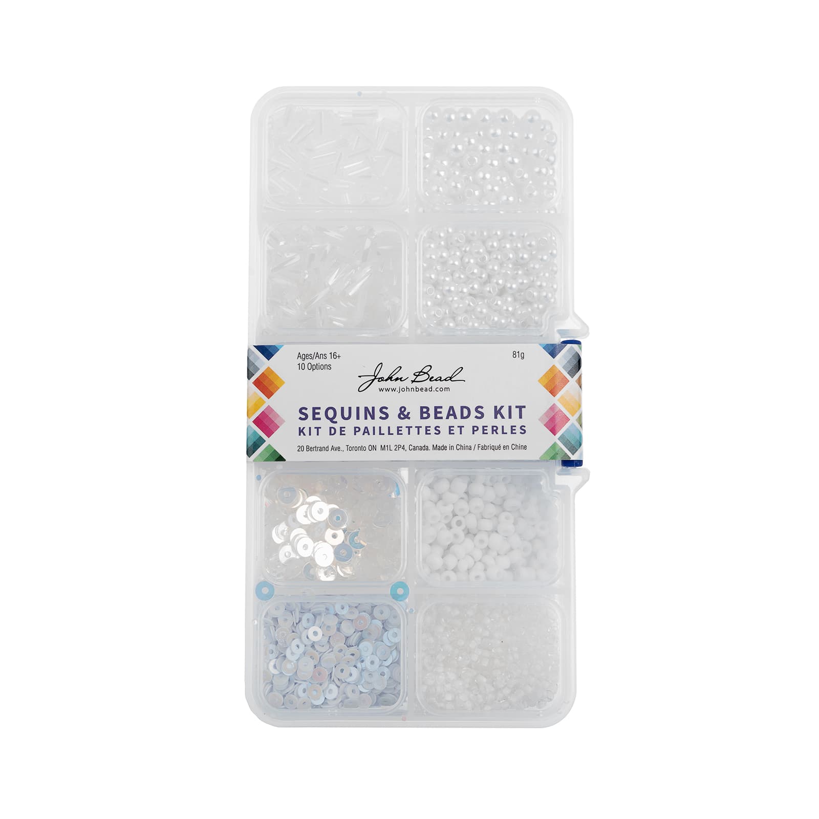 John Bead Mixed Sequins &#x26; Beads Kit