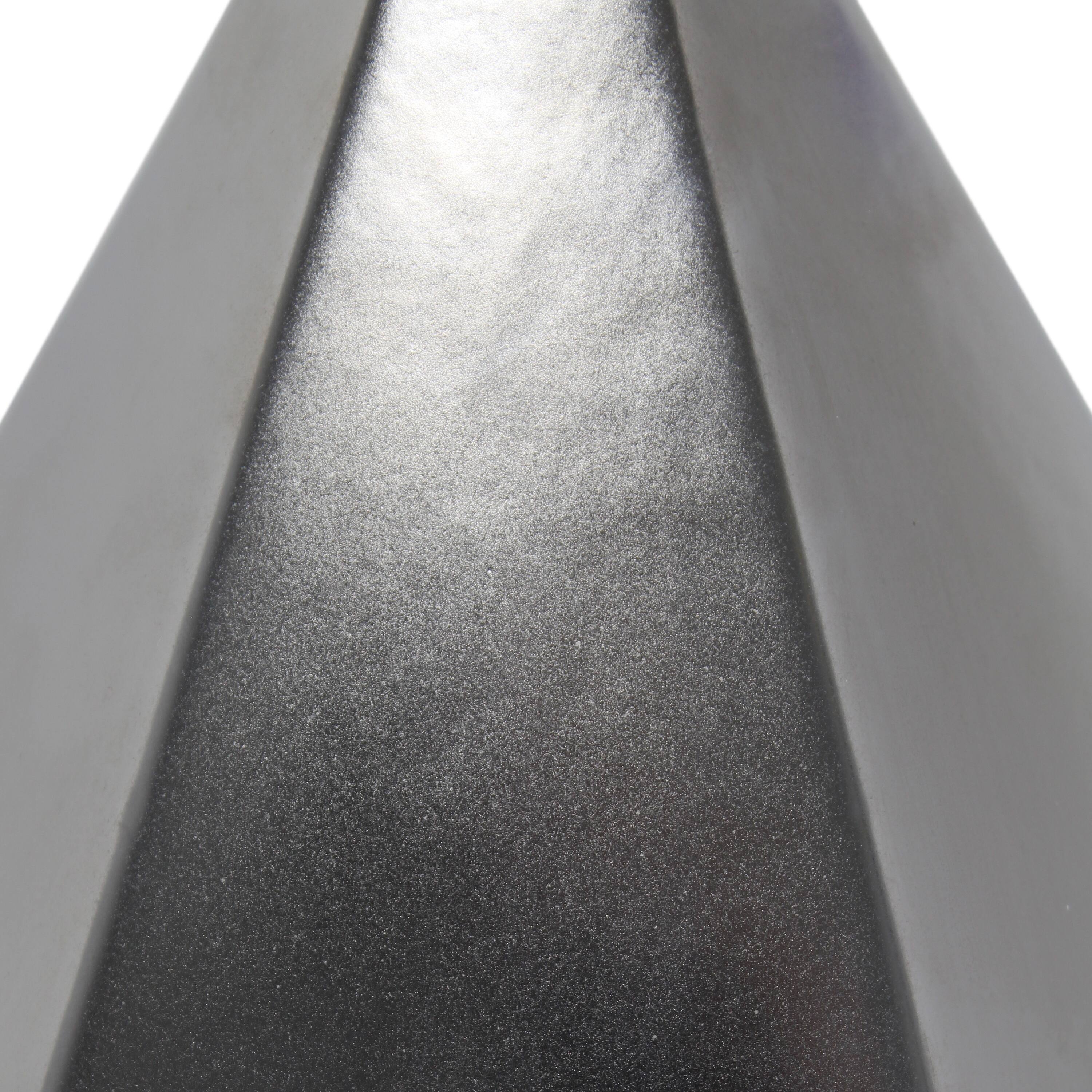 Simple Designs 19.8&#x22; Solid Pyramid Table Lamp
